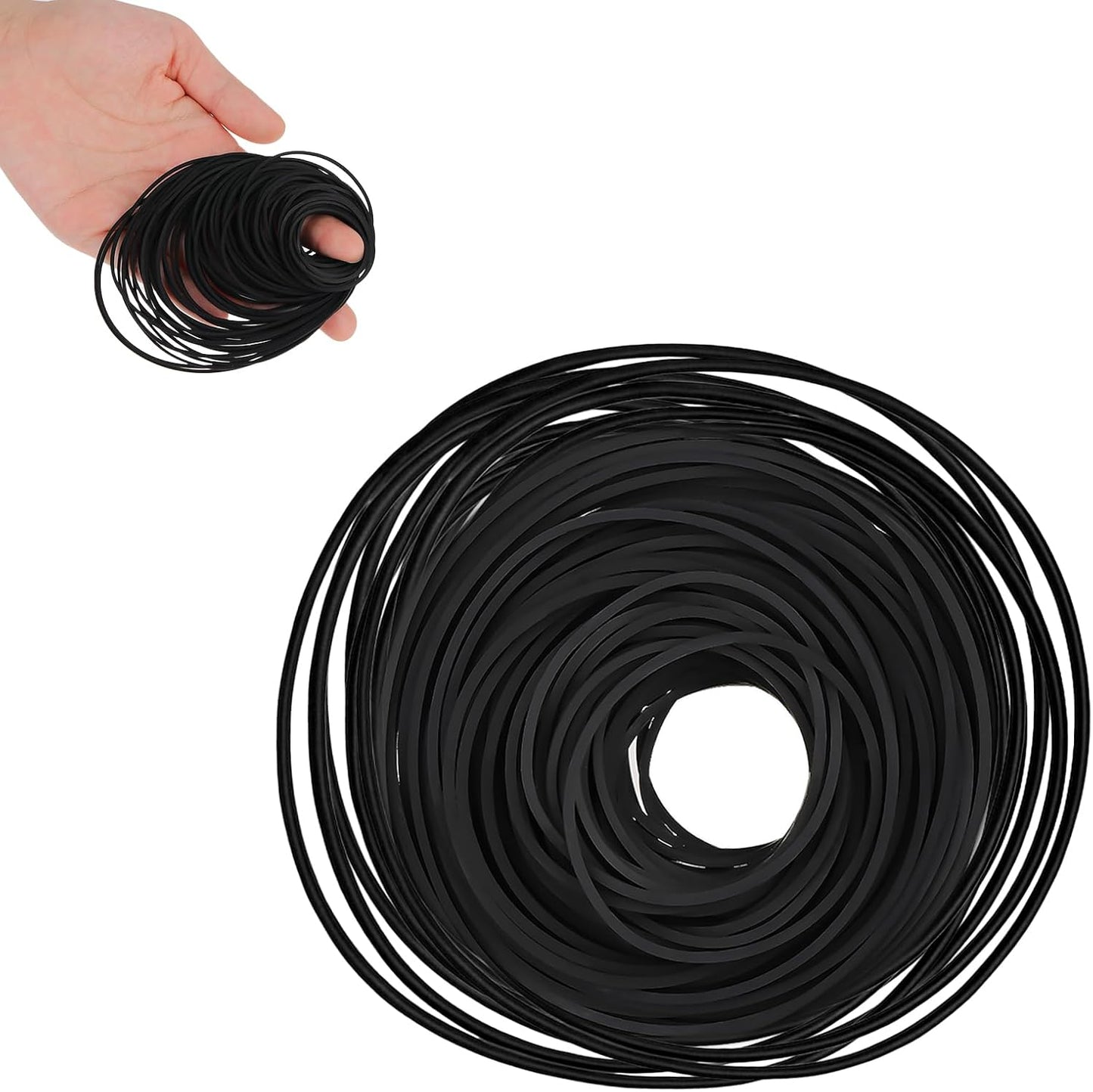 Sliverdew 50 Cassette 40-135 mm Cassette 1mm Pcs Recorder Rubber Belts Recorder Repair Maintenance Tape Machine Rubber