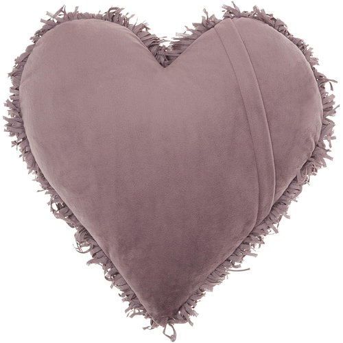 Mina Victory Shag Indoor Lavender 18" x 18" Throw Pillow