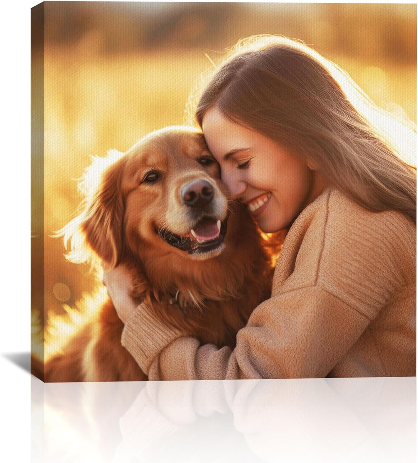 SPECPIX Custom Canvas Prints - Personalized Wall Art for Family, Pets & More | 16x16 Inches