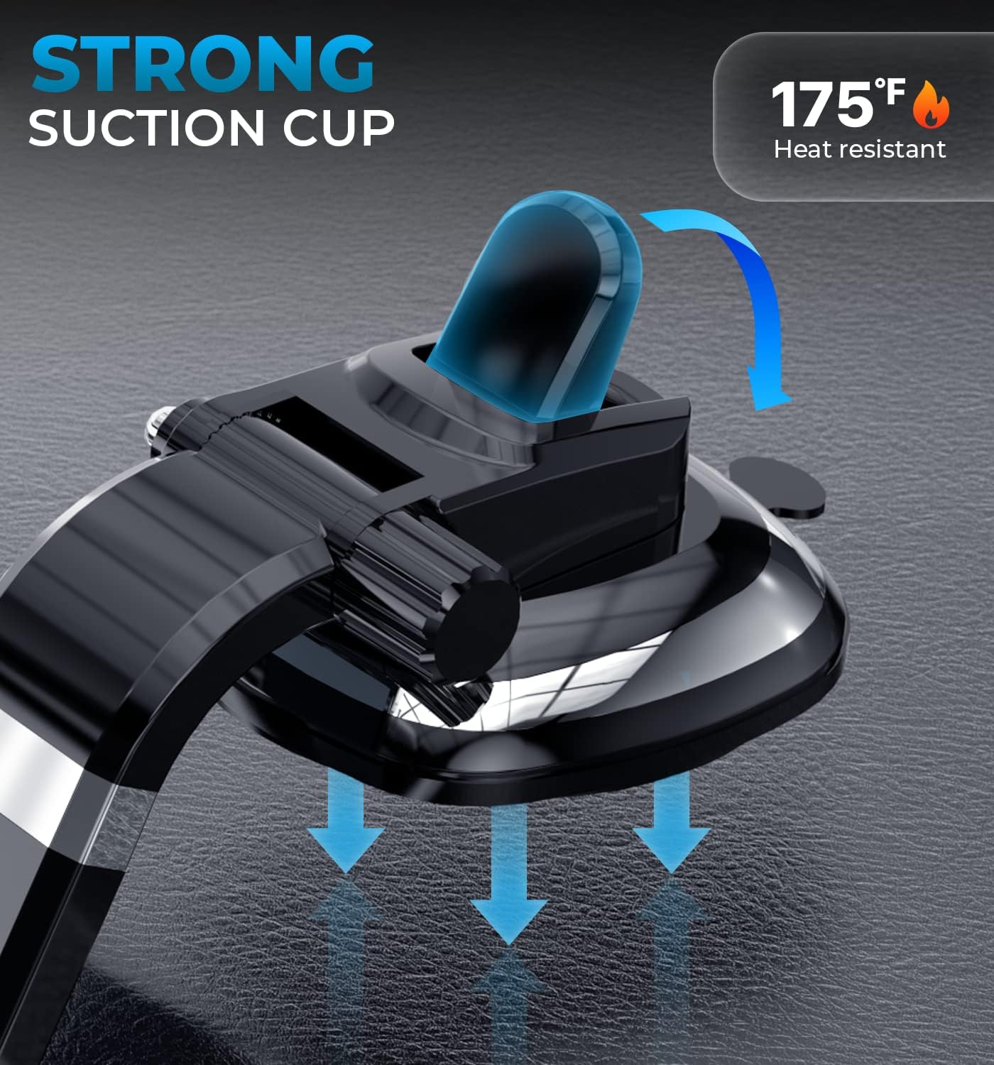 Bestrix 13 12 11 S20 20 SmartClamp Car Phone Mount | Dashboard Cell Phone Car Phone Holder Compatible with iPhone Pro