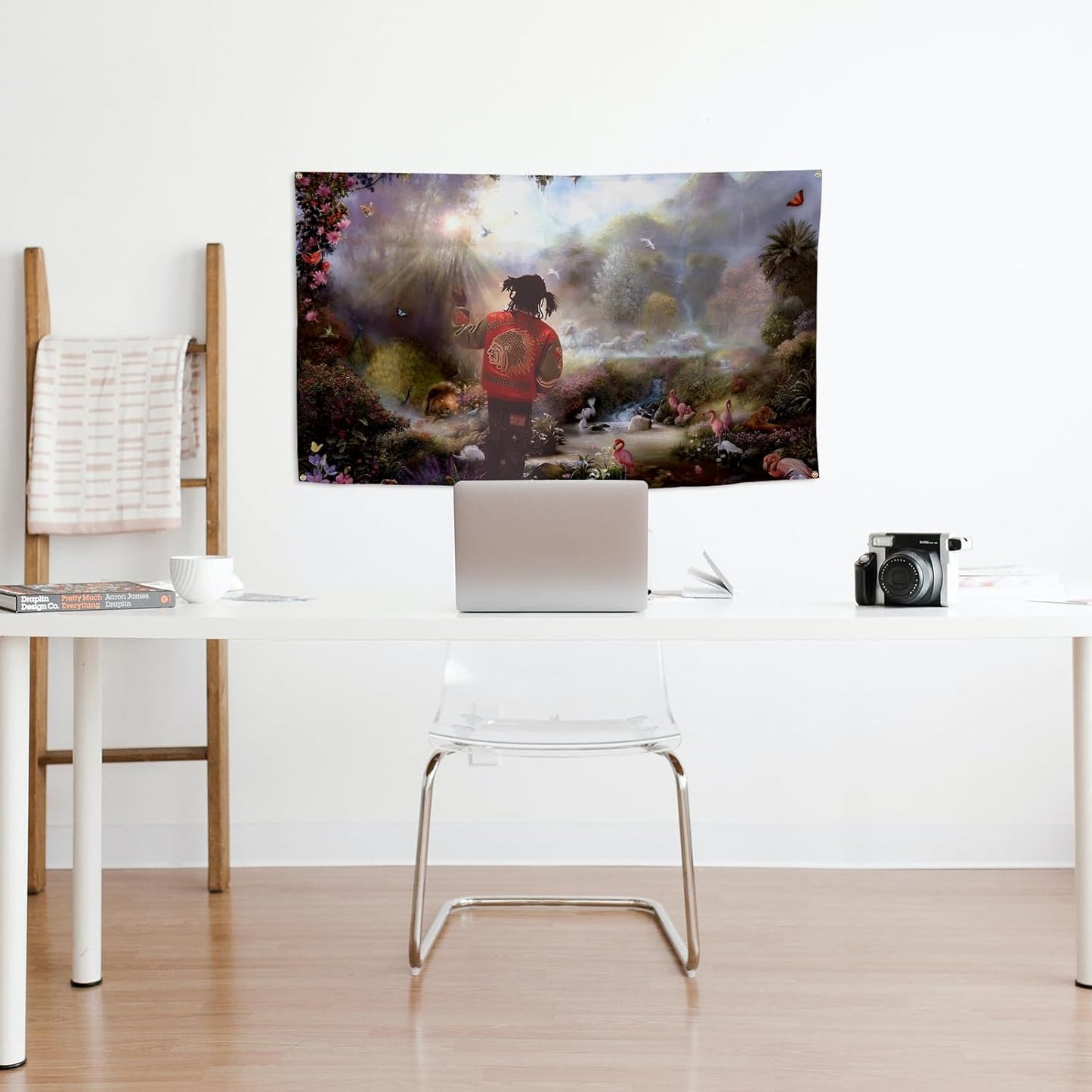 Rapper Flag | Chief in The Garden of Eden Decorative Tapestry - Durable 3x5 Feet for Indoor & Outdoor Use