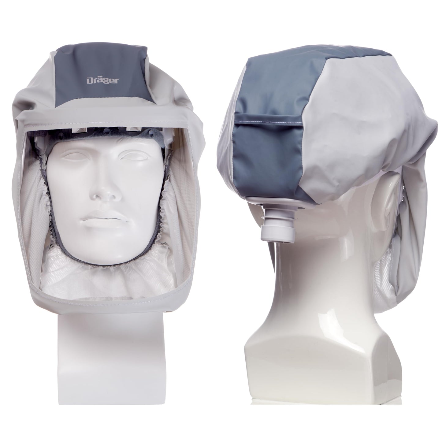 Dräger Premium Hood for X-plore 8500, Short Hood | Reusable Safety Hood for Powered Air-Purifying Respirator (PAPR), Size S/M