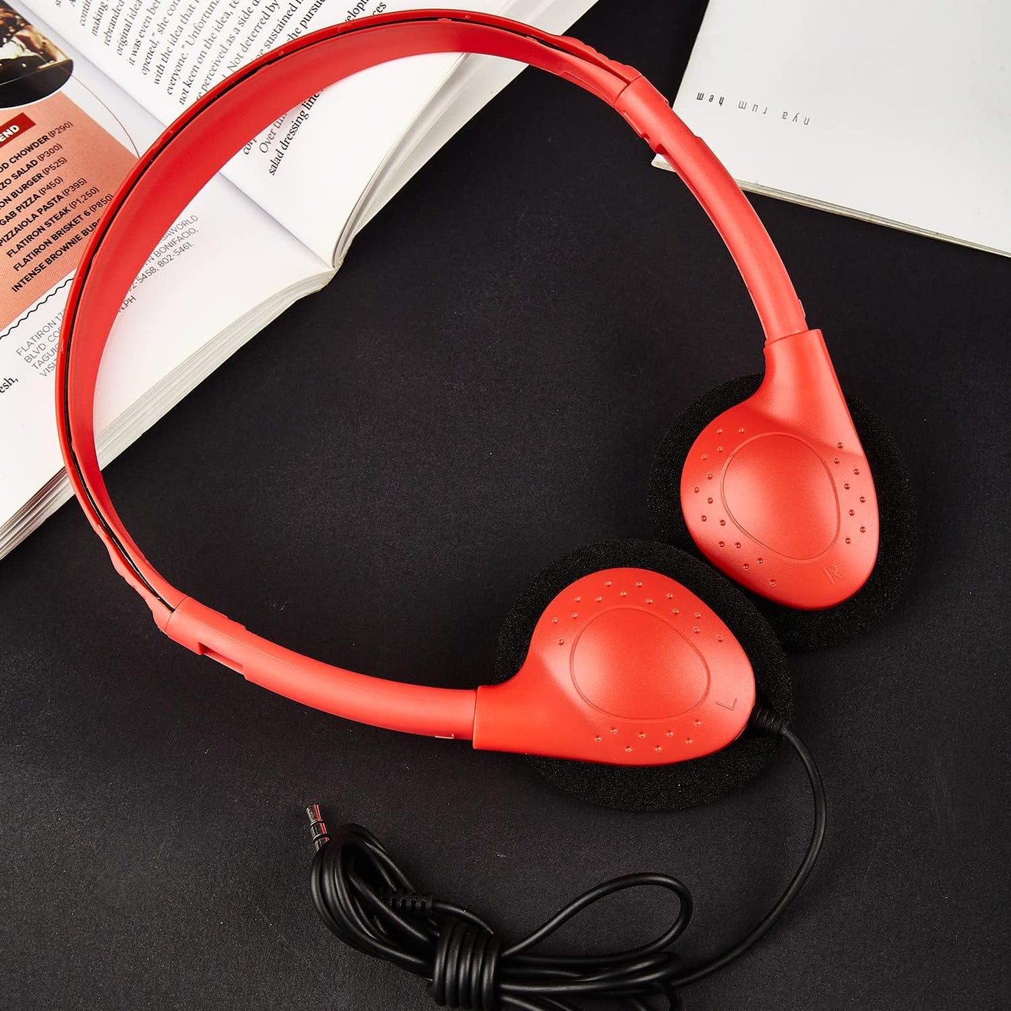 16 Pack CN-Outlet Kids Headphones Bulk Multi Color for School Classroom Students Children Toddler Boys Girls Teen