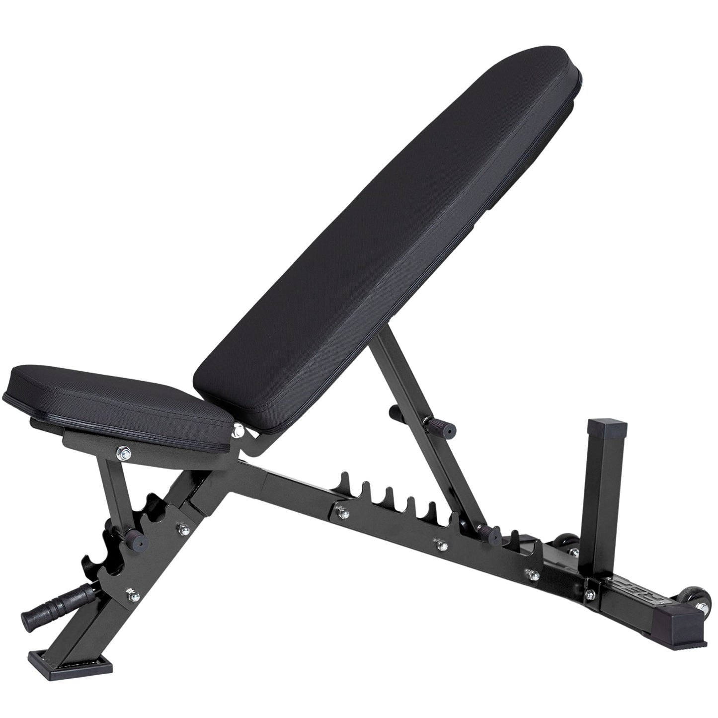 REP AB-3100 Adjustable Weight Bench | Matte Black FID Design | Foldable Fitness Platform for Home Gym | Flat Incline Decline Workout and Strength Training Bench