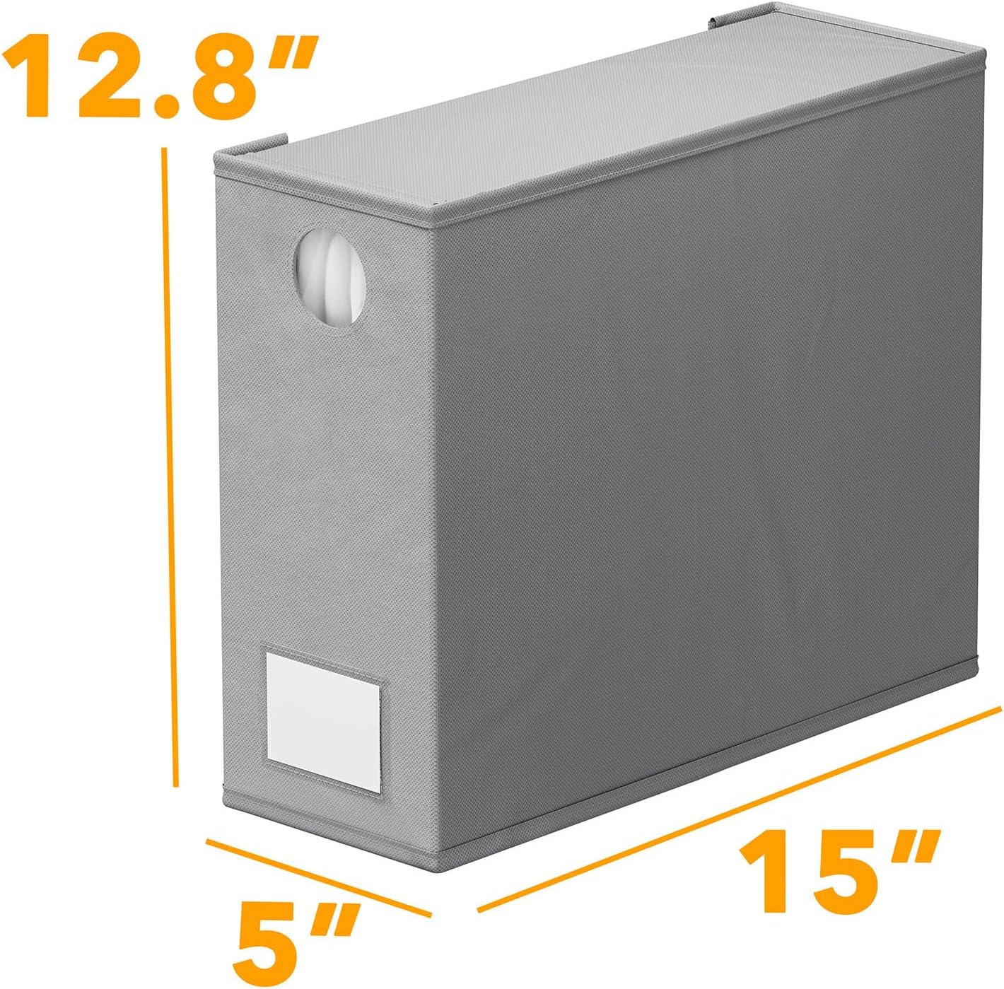 SpaceAid Bed Sheet Organizers - Foldable Linen Closet Storage | XL Queen & King Size, Gray