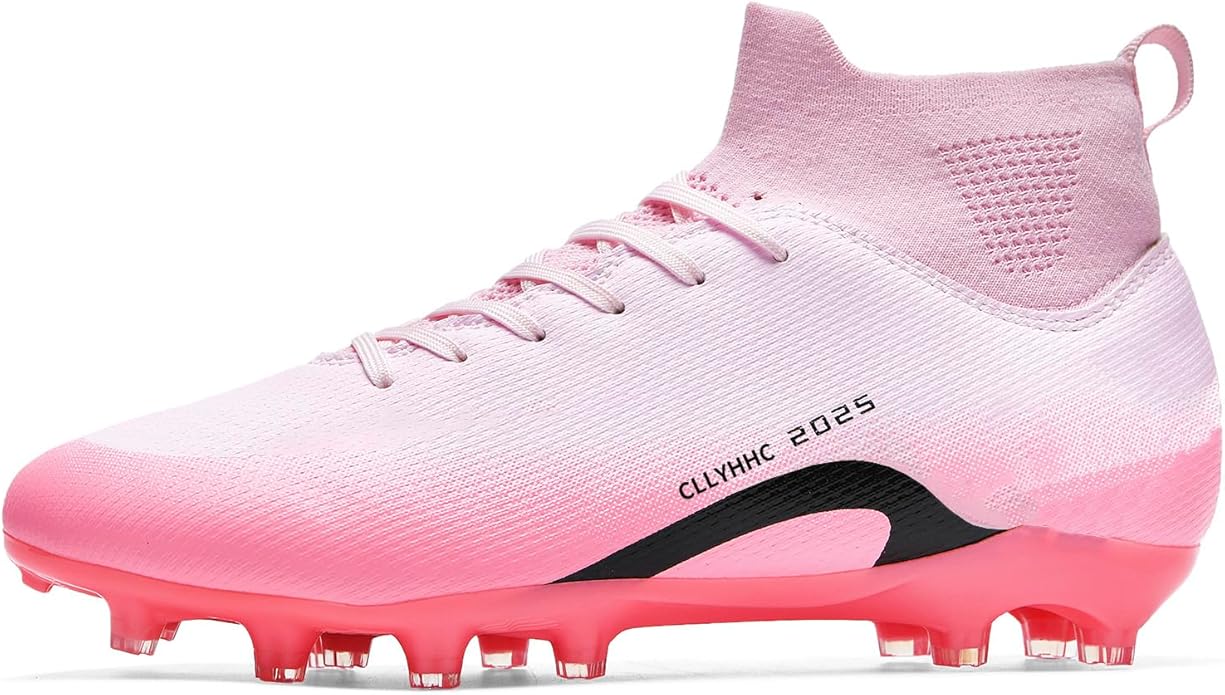 Mens Soccer Shoes Womens Indoor Outdoor Football Cleats Unisex Baseball Turf Shoe Youth Rugby Adult AG FG TF Football Boots Wide Training Sneaker