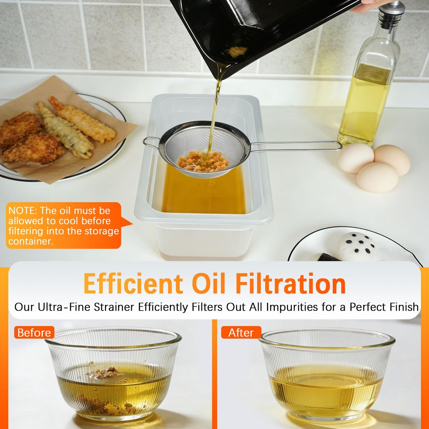 Sous Vide Cooker WiFi Kit & Deep Fryer with Oil Filtration