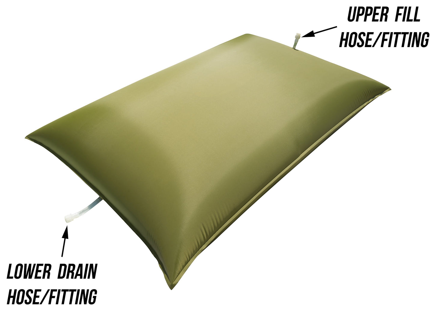 Water Storage Tank - Bladder - Bag - AQUATANK2 Stores Water For Your Emergency Water Supply - It Is a Light-Weight and Portable Water Container, Food-Grade Material, no BPAs (300 Gallon)