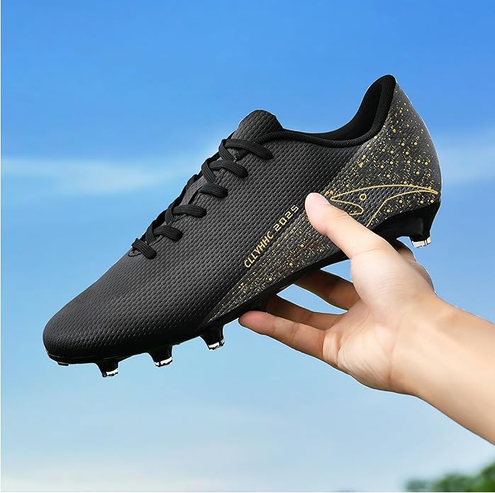 Mens Soccer Shoes Womens Indoor Outdoor Football Cleats Unisex Baseball Turf Shoe Youth Rugby Adult AG FG TF Football Boots Wide Training Sneaker