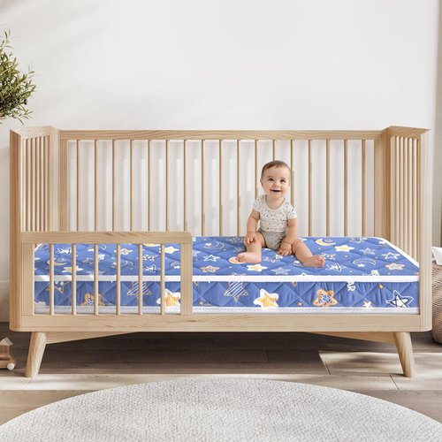 Lillibearas Premium Crib Mattress | Firm, Breathable, Hypoallergenic | 52" x 27.6" x 5" for Cribs & Toddler Beds