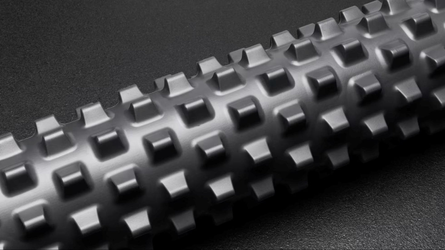 RumbleRoller Extra Firm Foam Roller Deep Tissue Massage Roller for Muscle Recovery (31 Inches Full Size)