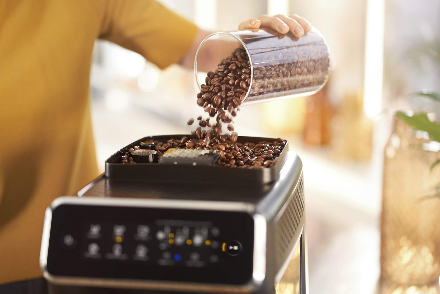 Philips 3200 Series Fully Automatic Espresso Machine with LatteGo, Black, EP3241/54 with Philips Saeco AquaClean Filter Single Unit, CA6903/10