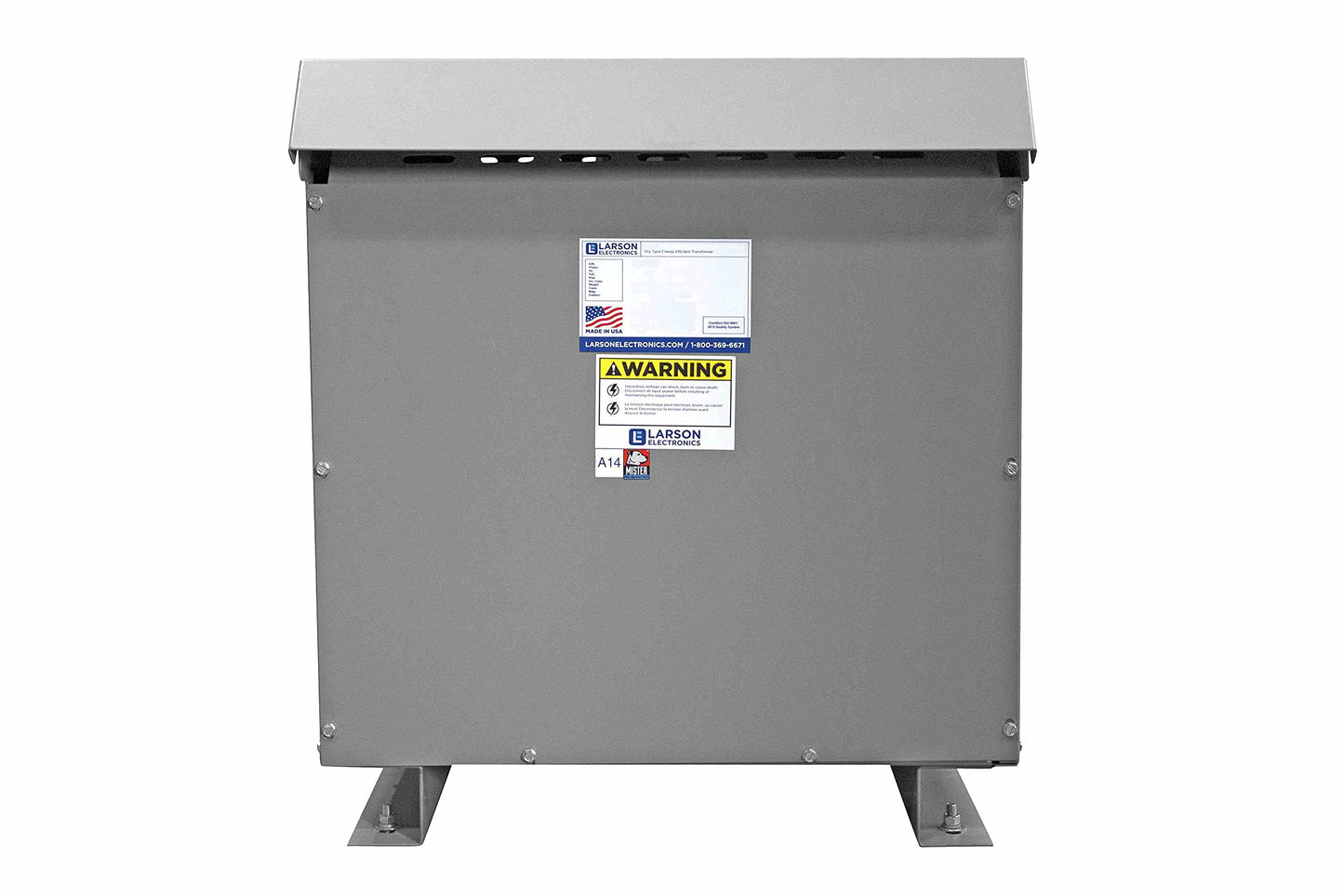 25 kVA Isolation Transformer - 208V Primary - 120/240V Secondary - Single Phase - NEMA 3R