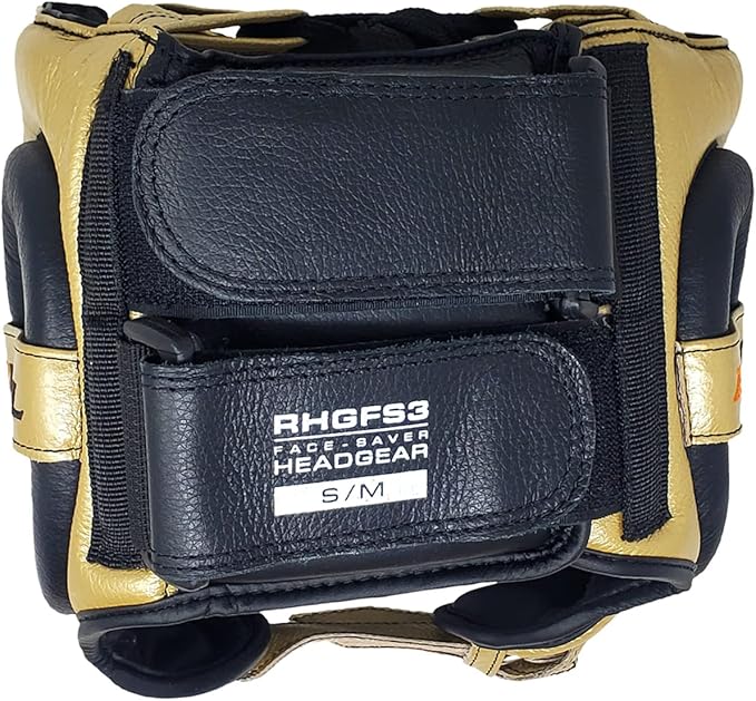 RIVAL Boxing RHGFS3 Face-Saver Sparring Headgear - Wide Eye Opening, Premium Leather, and Thermoplastic Inner Frame