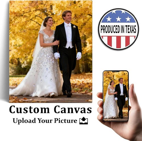 Custom Canvas Prints by [Brand Name] - Stunning Framed Wall Art | 11x14 Photo on Canvas for Home Decor