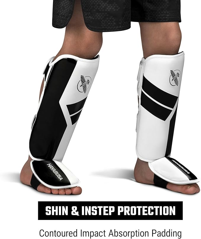 Hayabusa S4 Kids Shin Guards, Muay Thai, MMA, Kickboxing, Martial Arts