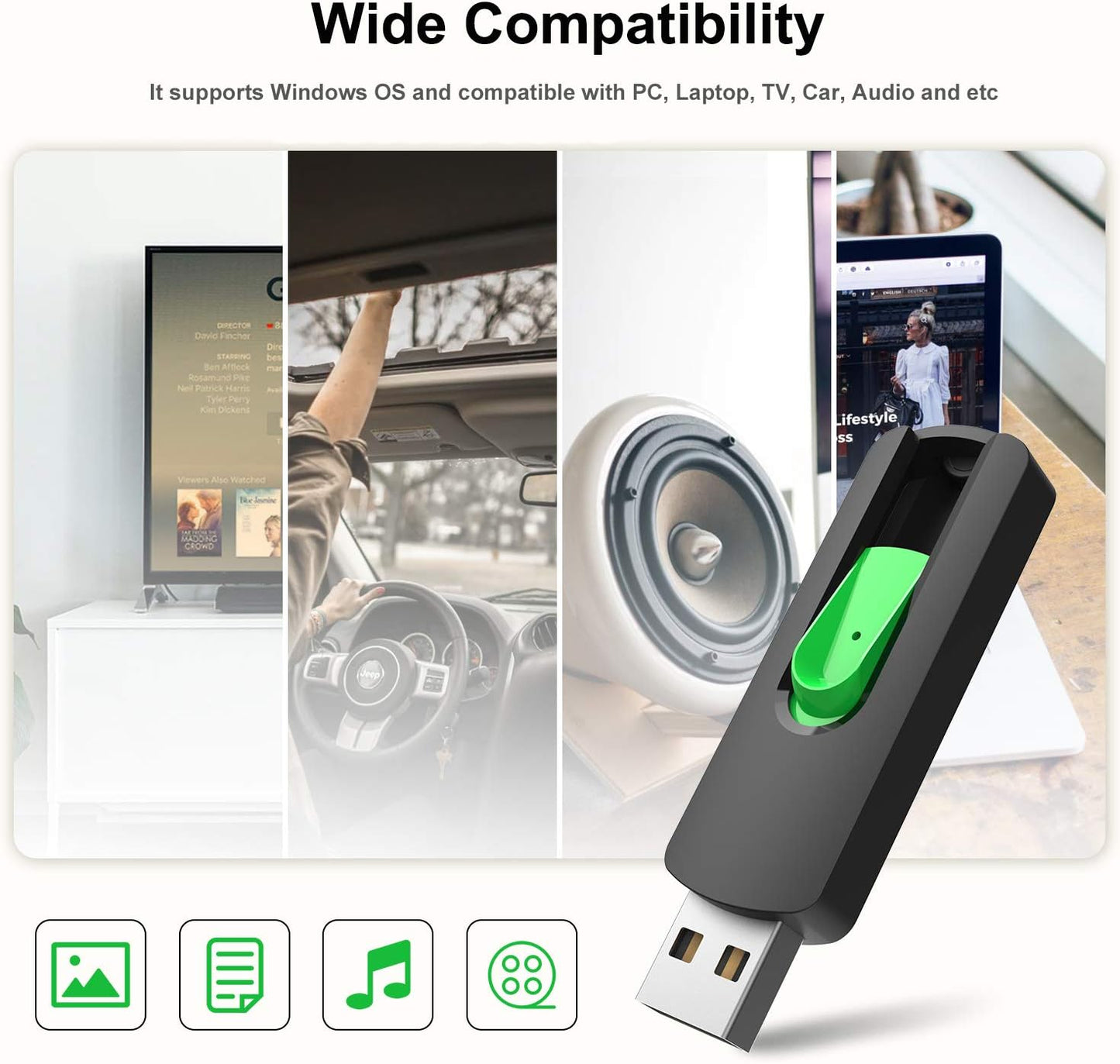 Aiibe 128GB 128 2.0 128GB 128G Flash Drive USB Flash Drive GB Thumb Drive USB Memory Stick Zip Drive Backup Jump Drive