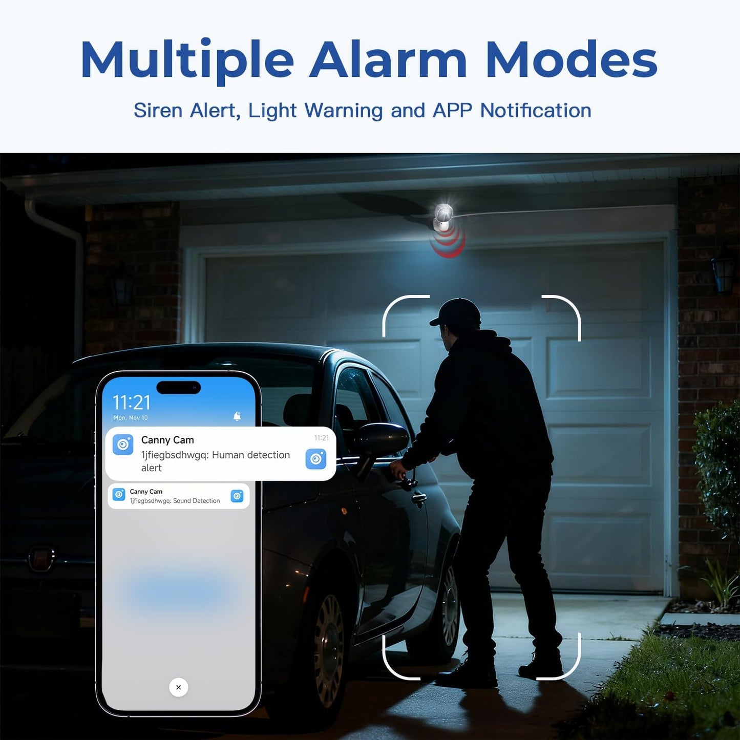 4MP 2.4g/5g 128G Cameras for Home Security with Audio and Video, Indoor Security Camera for Baby Monitor, Outdoor