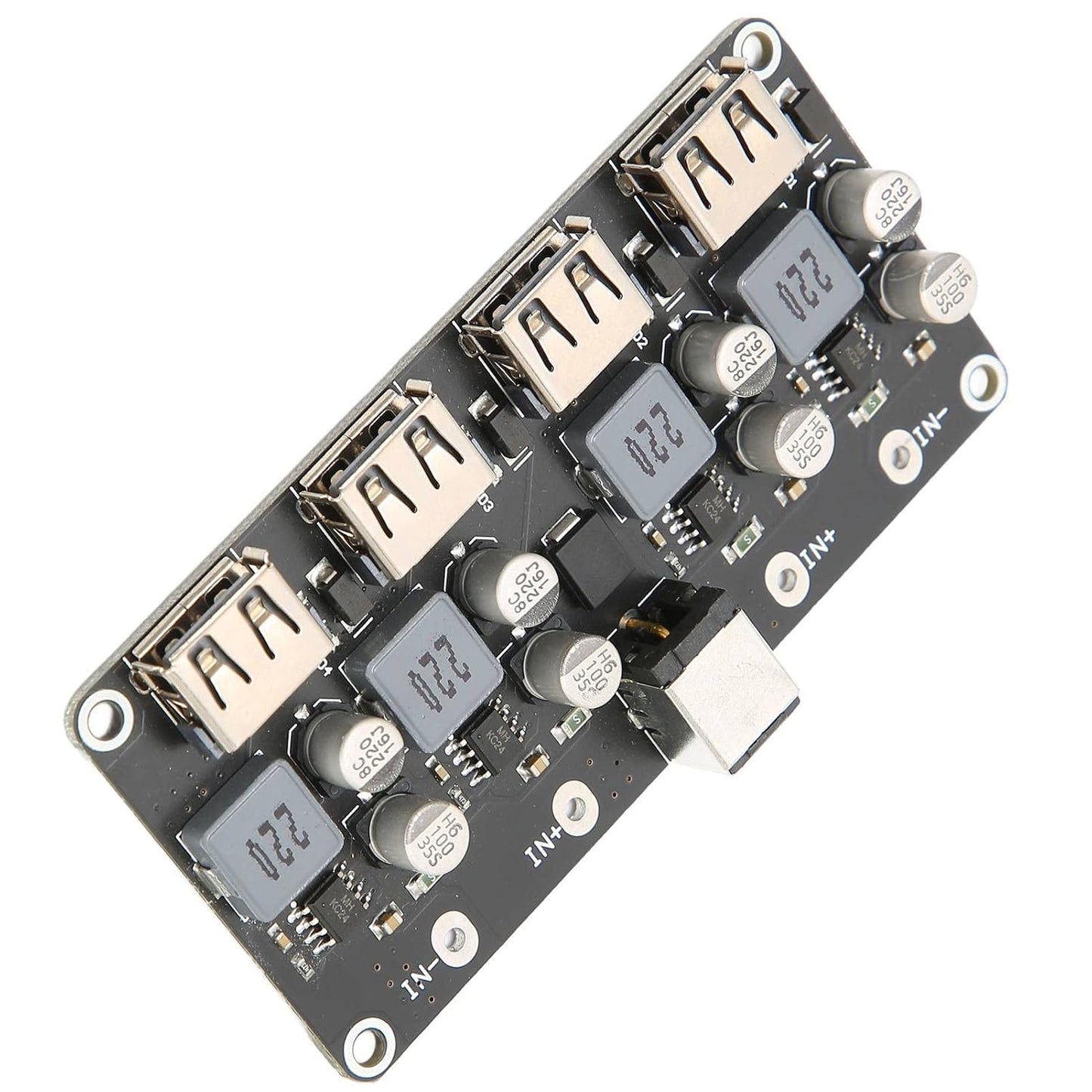 4 12V 24V QC3.0 Way Fast Module, Power Module Fast Module to Power USB Phone Charging Converter Board