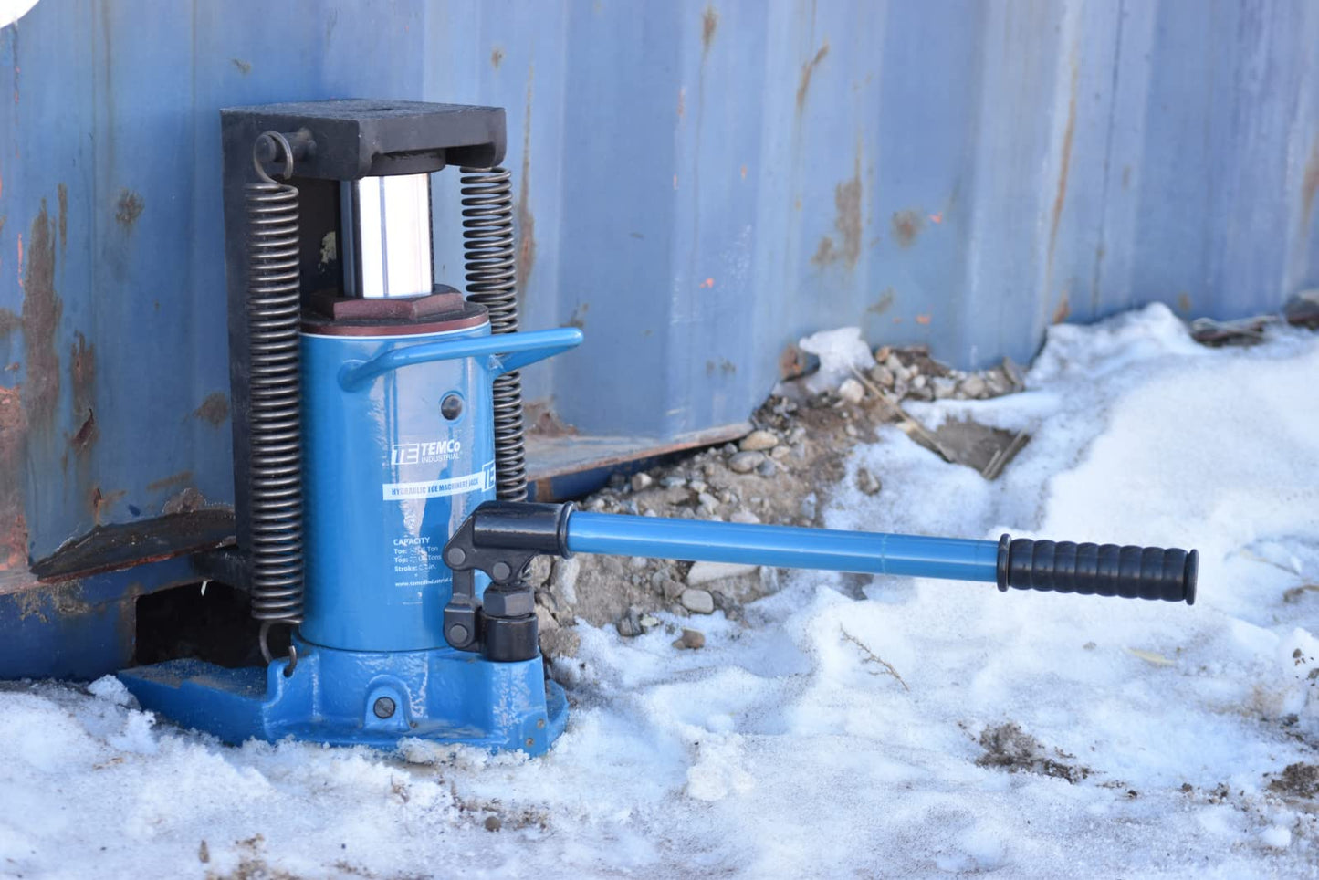 TEMCo Hydraulic Container/Machine Toe Jack (2.5 Ton - 5 Ton) Lift Capacity TH0025