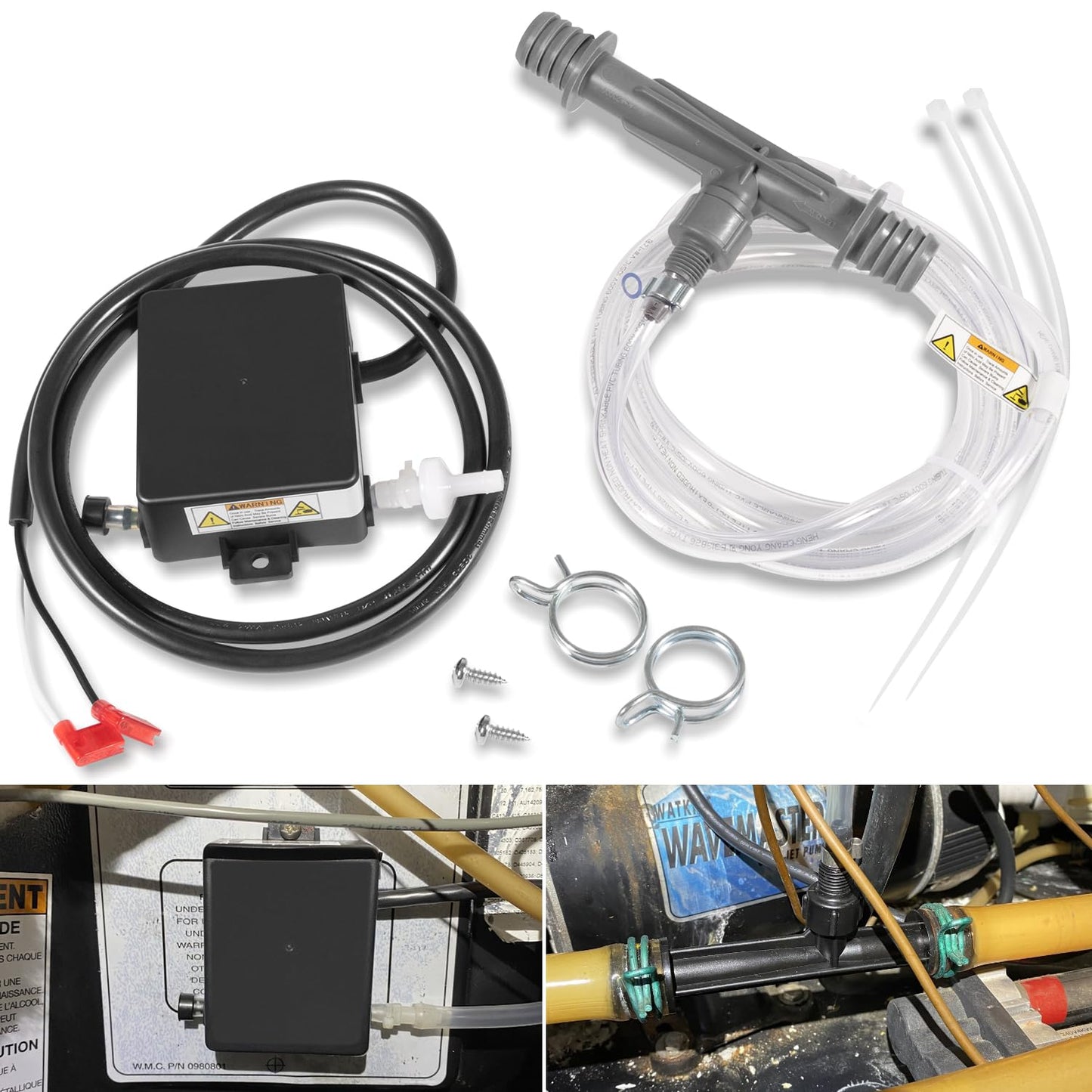 Hihitomorrow 72602 Complete Ozonator Unit Ozone Generator Replacement Parts for Watkins Freshwater III Ozone System Fit for Hot Spring Spas & Hot Tub Models 1995 to Current