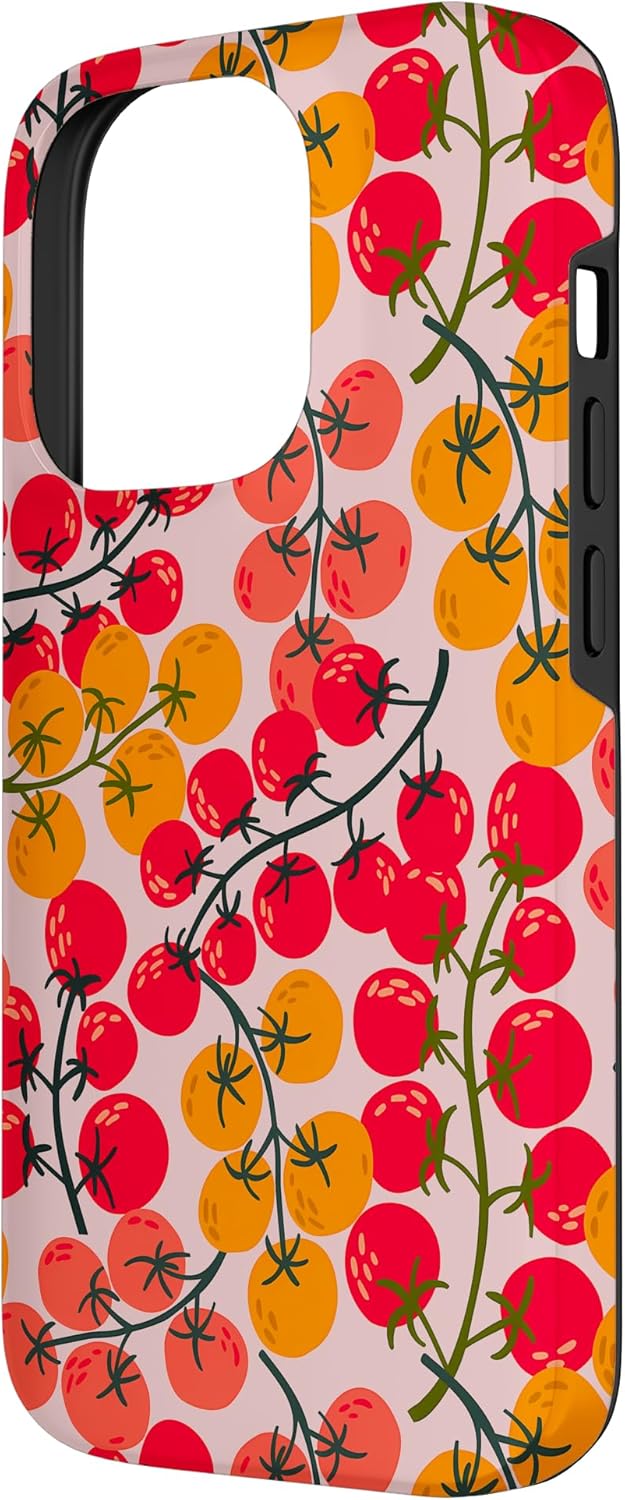 Cherry Tomato Girl Summer Vegetable Lover Summer 14 Cherry Tomato Tomatoes Girl Vegetable Case for iPhone Pro