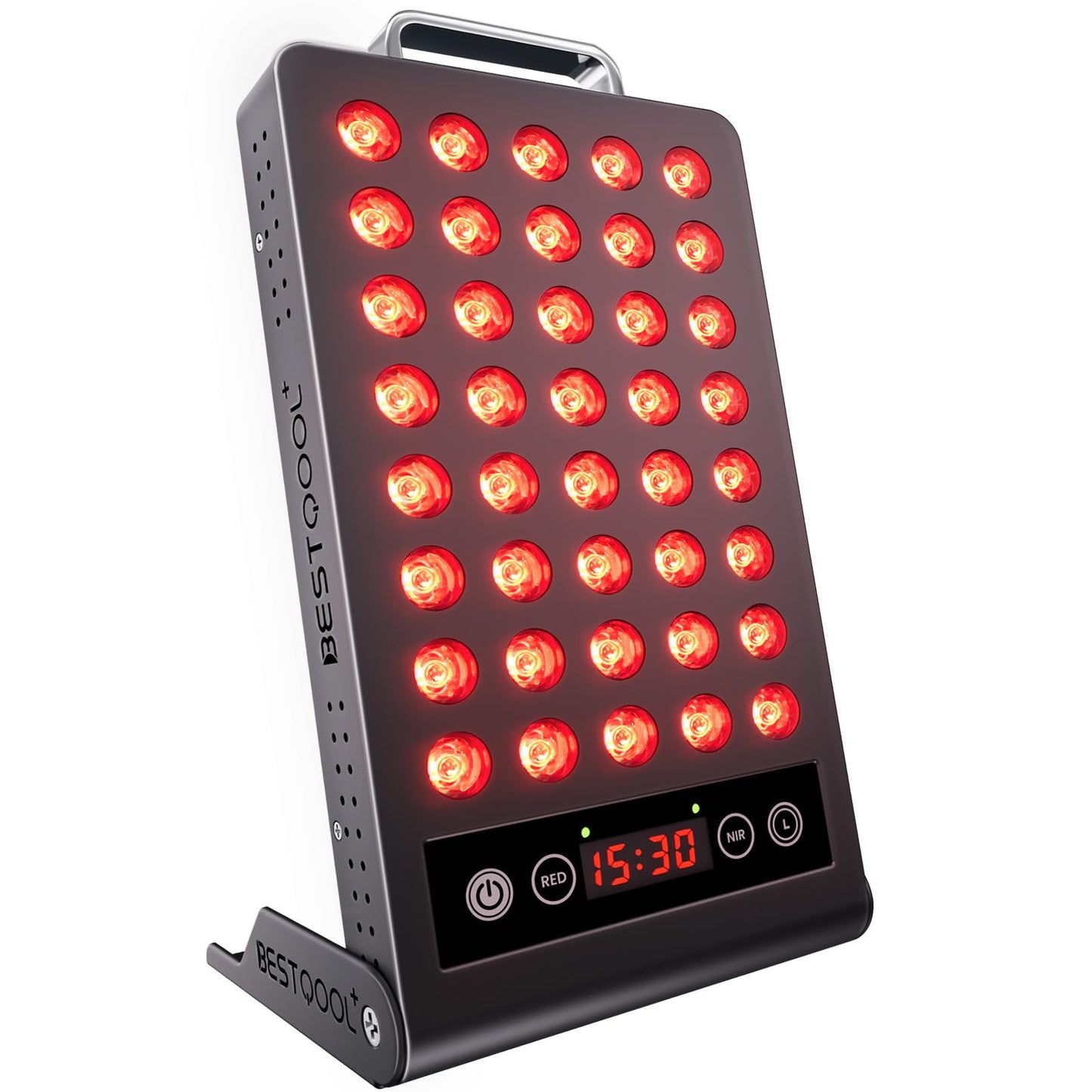 BestQool Red Light Therapy, Dual Chip 660nm 850nm Elite Grade Red Light Therapy for Face, Portable Infrared Light Therapy for Body, Red Infrared Light Device, LED Light Therapy Panel. 50W.