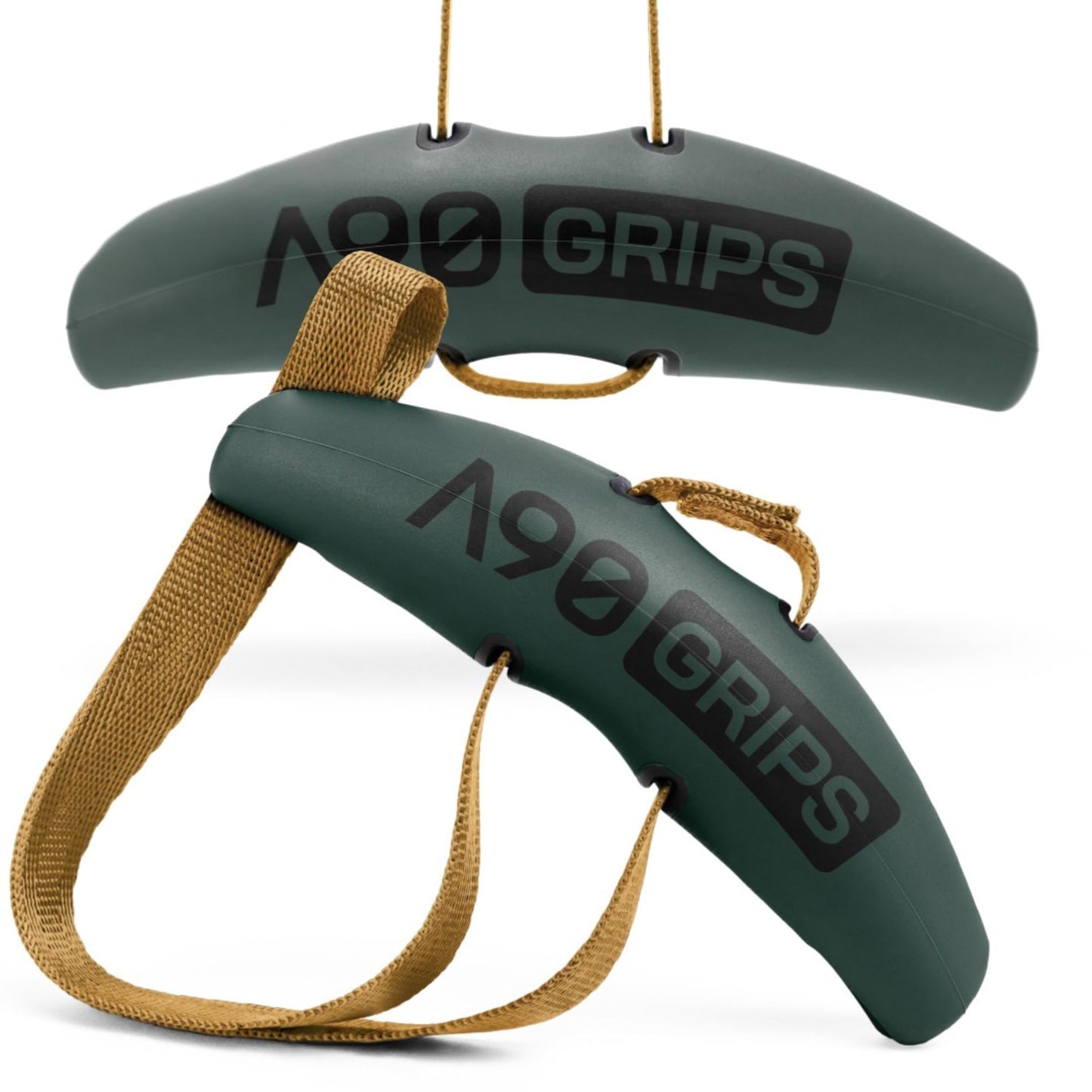 Angles90 Pull Up Grip Handles - Ranger - Ergonomic Design for Lat Pulldown Attachments & D-Handle Cable Attachment - Four Positions for Pull Up Bar & Cable Grips - Hand Strength Trainer for Home Gym
