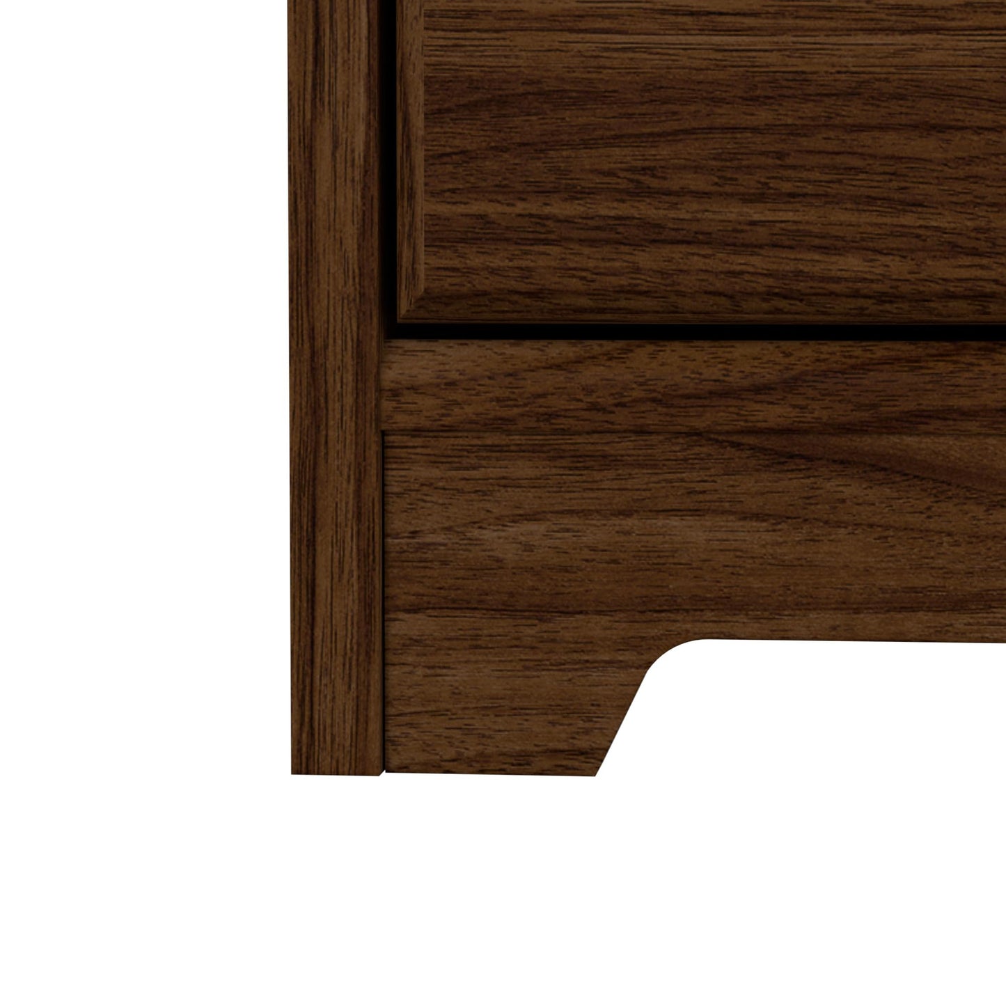 Bush Home Cabot 2 Drawer Lateral File Cabinet in Espresso Oak, Home Office Chest for Letter, Legal, and A4-size Document Storage