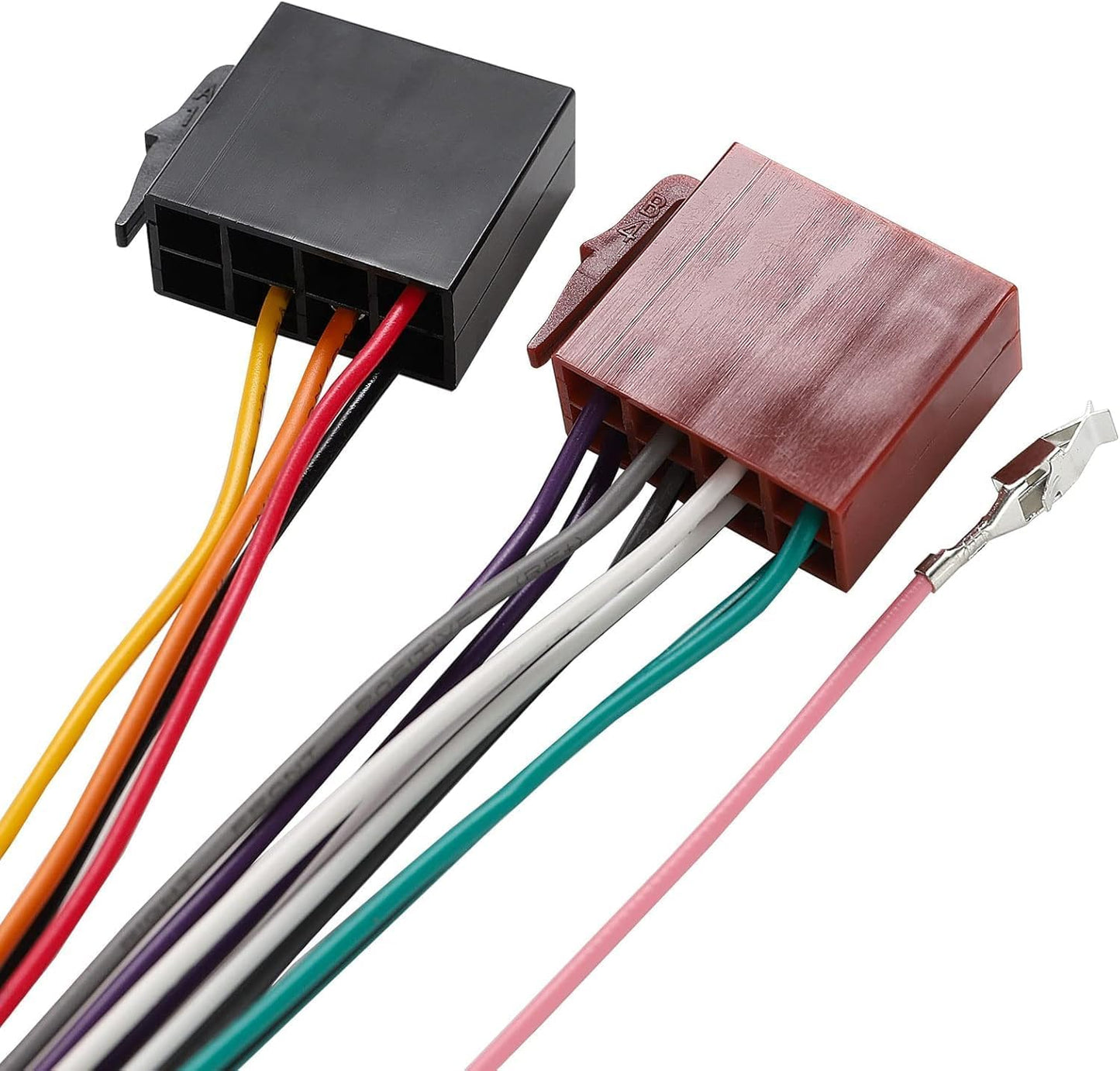 2006-2011, 1996-2001 Plug16 RED WOLF ISO Car Radio Stereo Wire Harness Adapter Compatible with Honda Civic CRV Acura