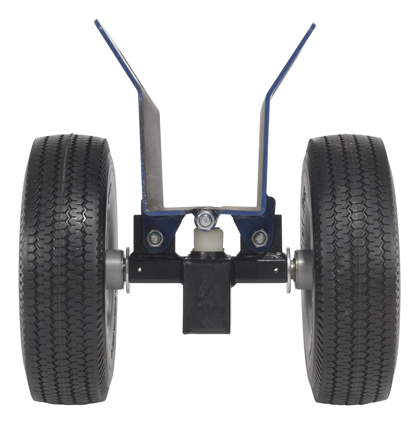Vestil PLDL-HD-4-10FF Steel Heavy Duty Adjustable Panel Dolly With Foam Filled Wheels 12 In x 12-13/16 In x 13-1/4 In 500 Lb. Capacity Blue