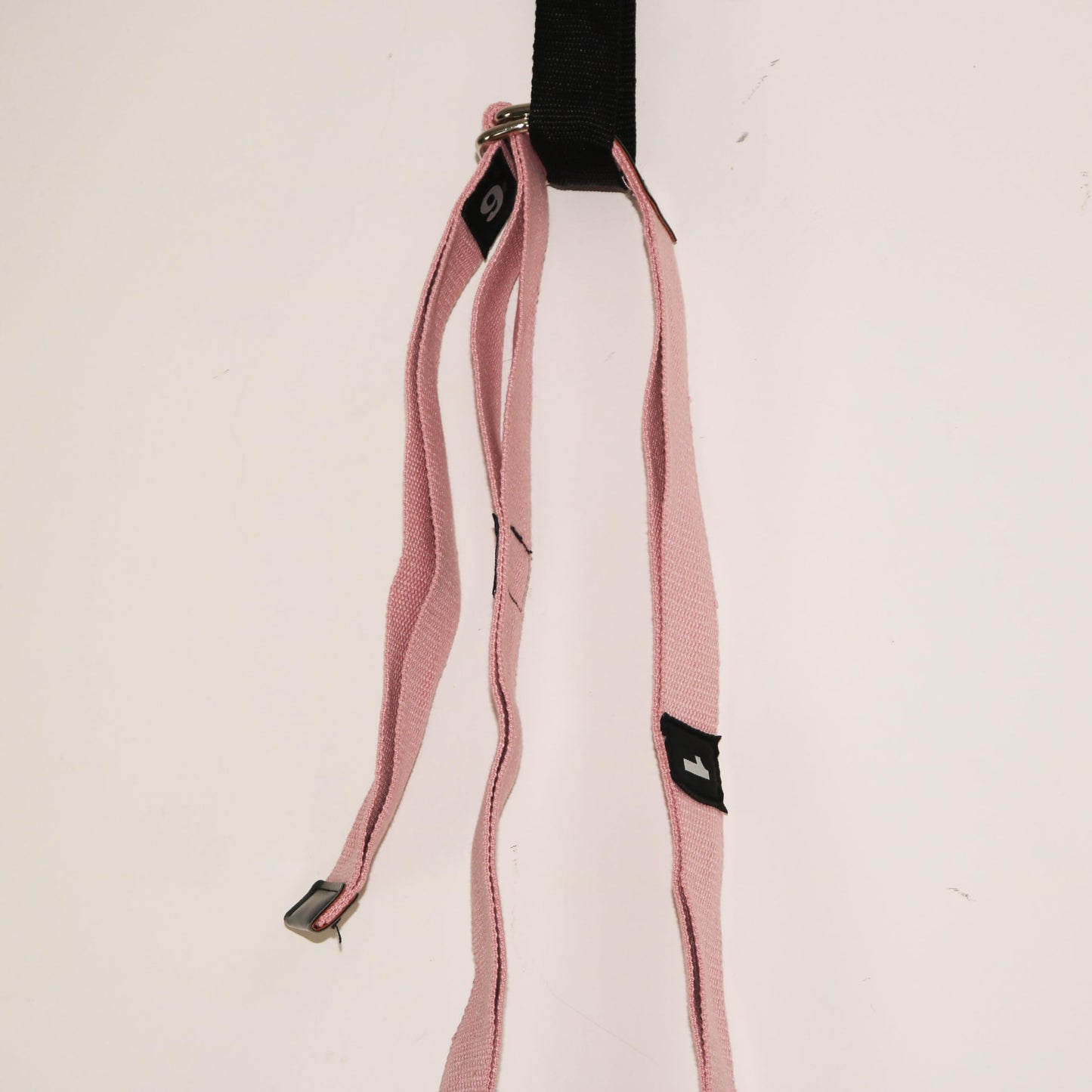 Yoga Stretching Strap Pilates Antiy-gravity hammock Swing,Leg Stretcher Waist Back Stretch Band,Exercises Door Flexibility Tensile Trainer for Rehab Dance Splits Core Strength (pink)