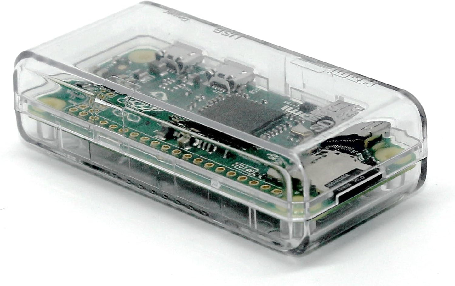 sb components 2 1 SB Premium Clear Case for Raspberry Pi Zero and Raspberry Pi Zero W Open Closed in Access to All