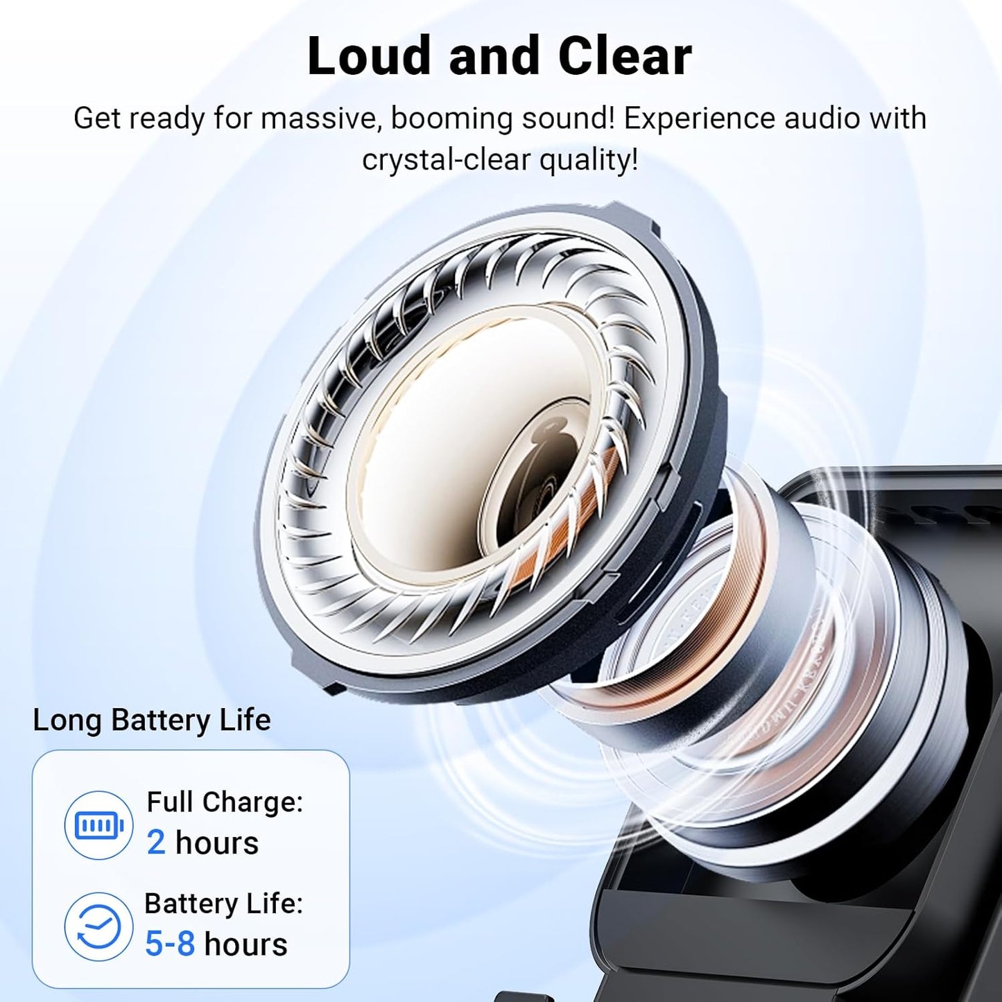 AIKELA 5 1 Induction Speaker with Phone Stand in Wireless Induction Bluetooth Audio for iPhone Android Phone Speakers