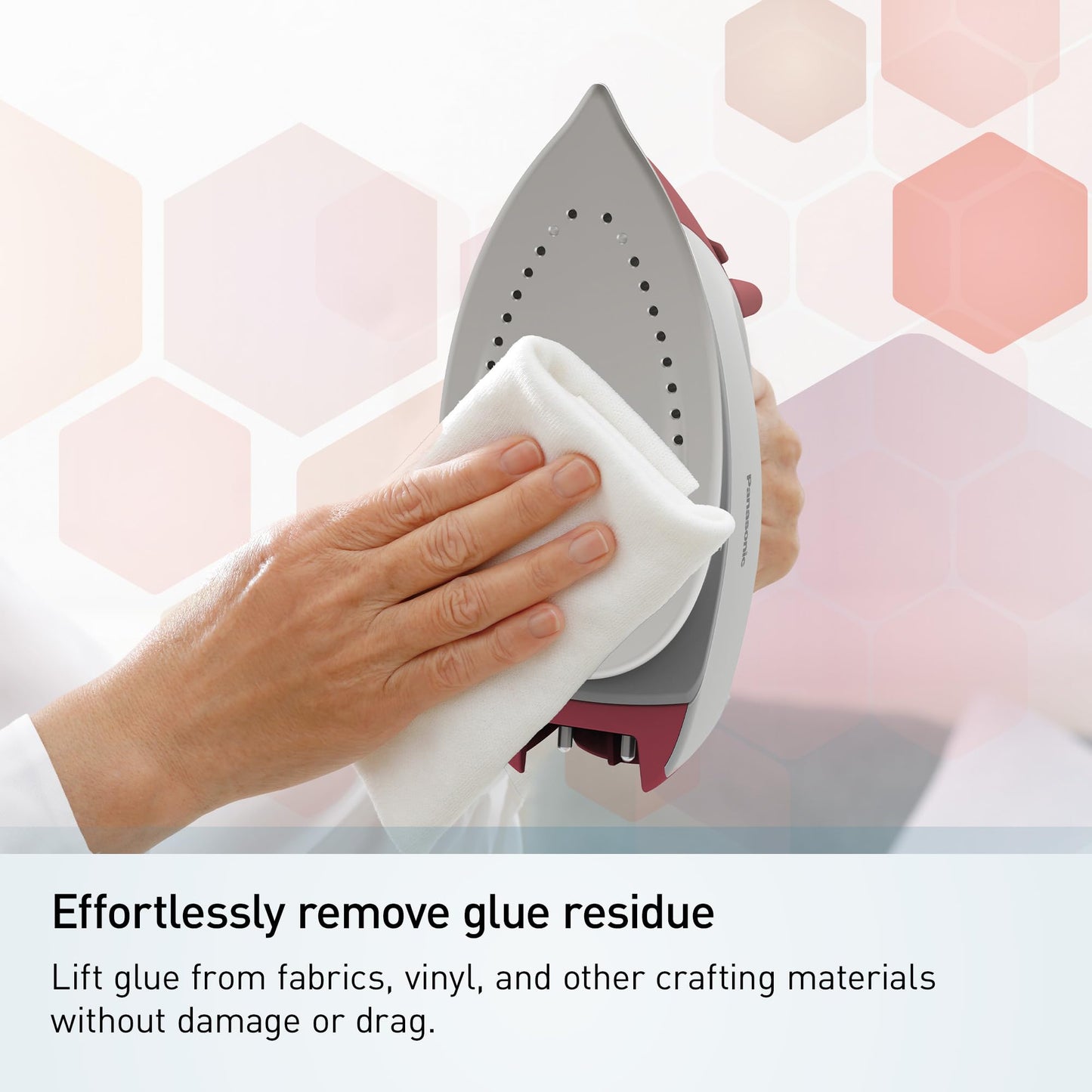 Panasonic Cordless Steam Iron, Compact, Light, with Charging Station NI-QL300R