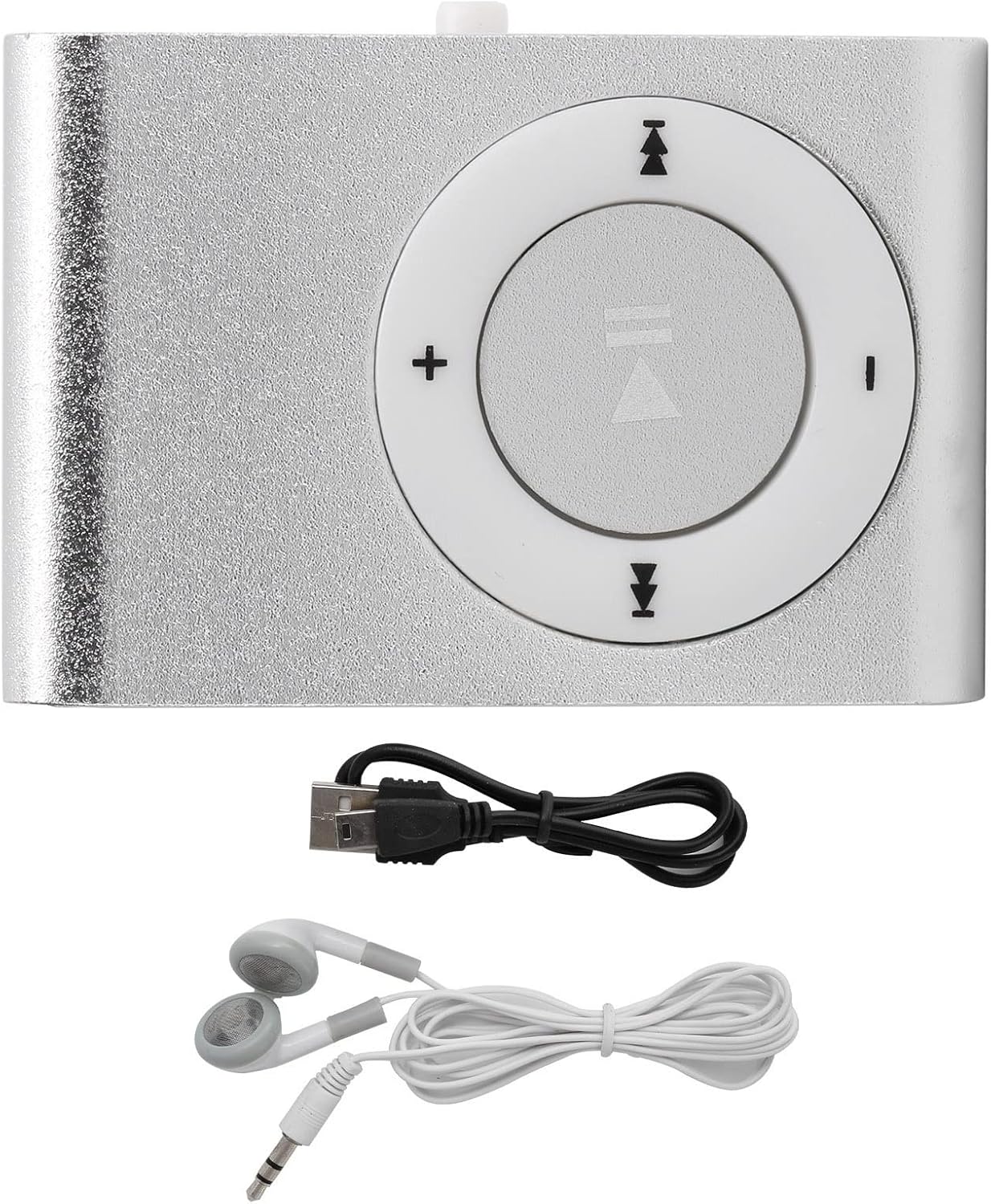 Zerone MP3 MiniMP3 Mini Player, Portable Player Aluminum Alloy Digital Media Player BackClip Player with Earphone