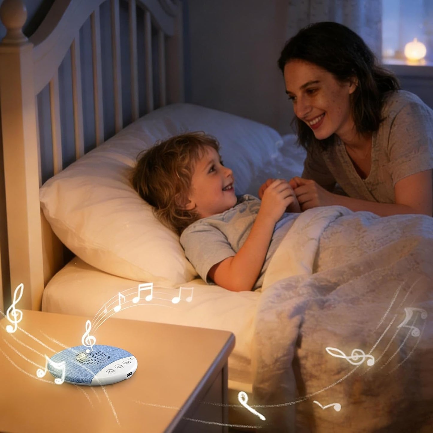 Generic Bluetooths Pillow Speaker Mini Wireless Sleep Audio Device, Under Pillow Sound Unit | White Noise Timer, Stereo