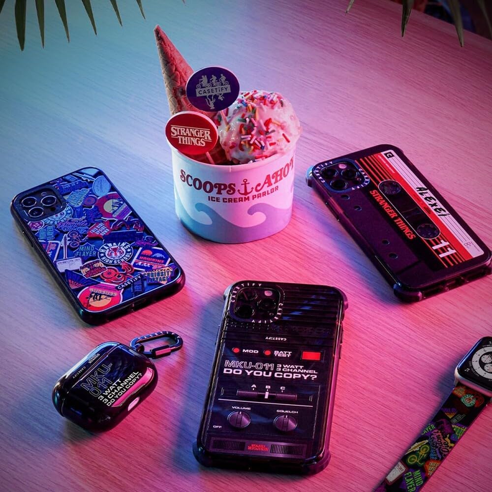 CASETiFY 12 12 1 Impact Case for iPhone / iPhone Pro - Shapes & Lines by aLILscribble - Clear Black