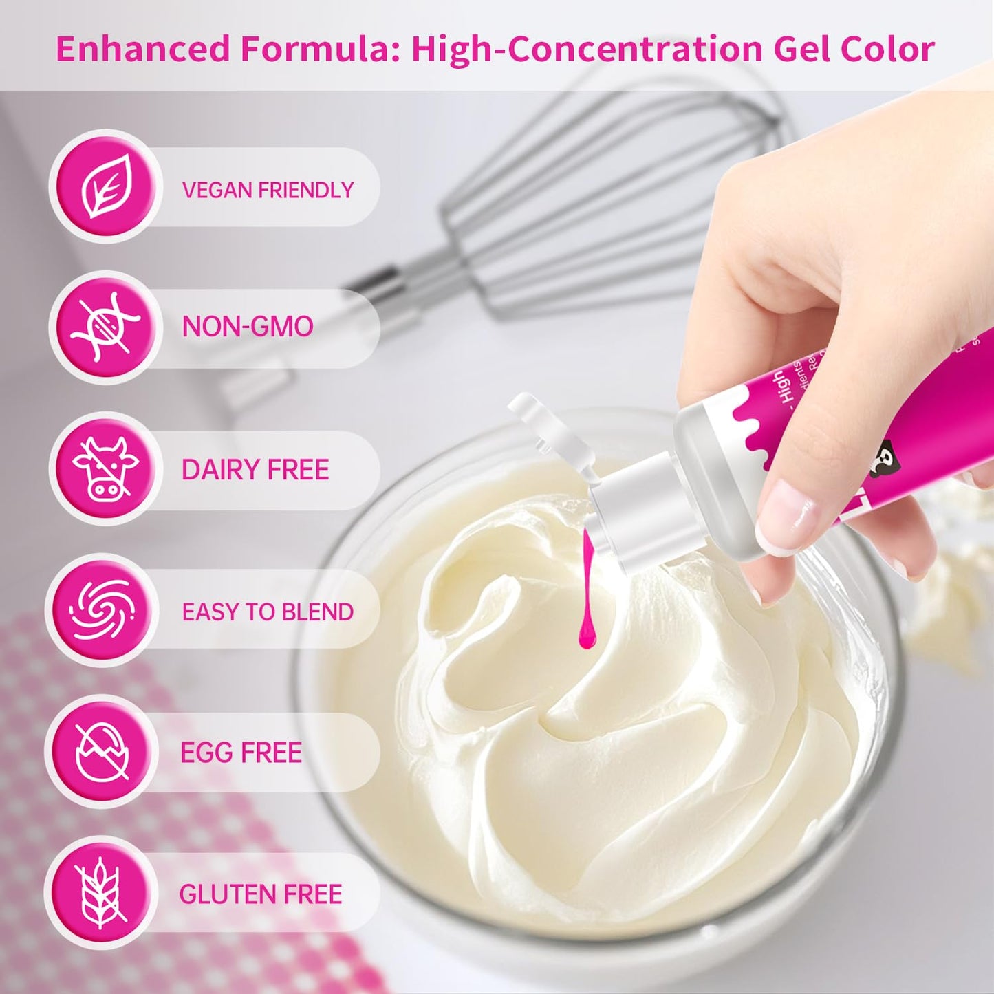 Pandalab Olive Gel Food Coloring - High Concentrated 2 Ounce Dye for Baking, Icing, and Slime