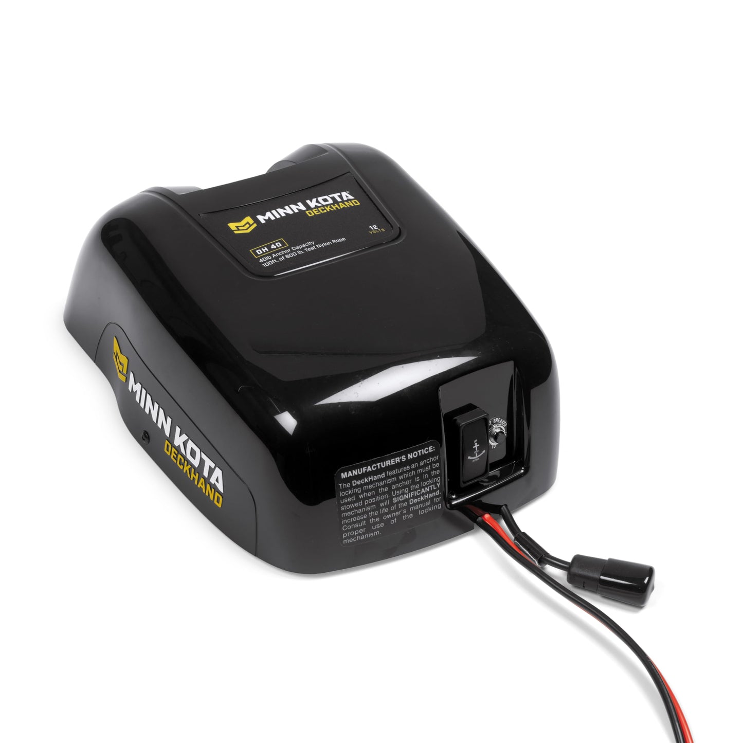Minn Kota Deckhand Pontoon Electric Anchor Winch – DH-40