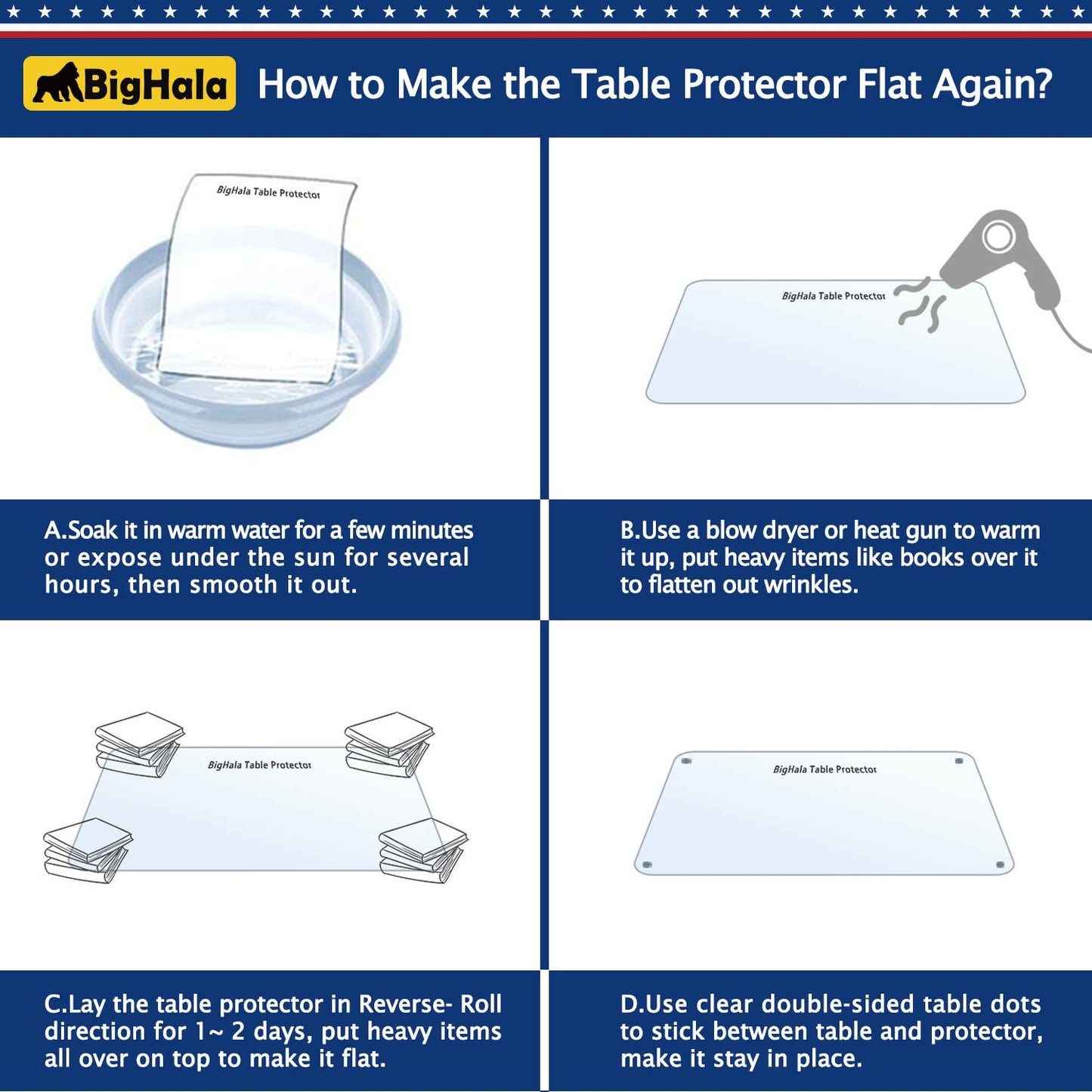 Clear Plastic Protector Wood Furniture Table Topper Protective Cover Dining Living Room Countertop Thick PVC Tablecloth Vinyl Mat Tabletop Protection Pad Wipeable Waterproof Table Cloths 20 x 60 Inch