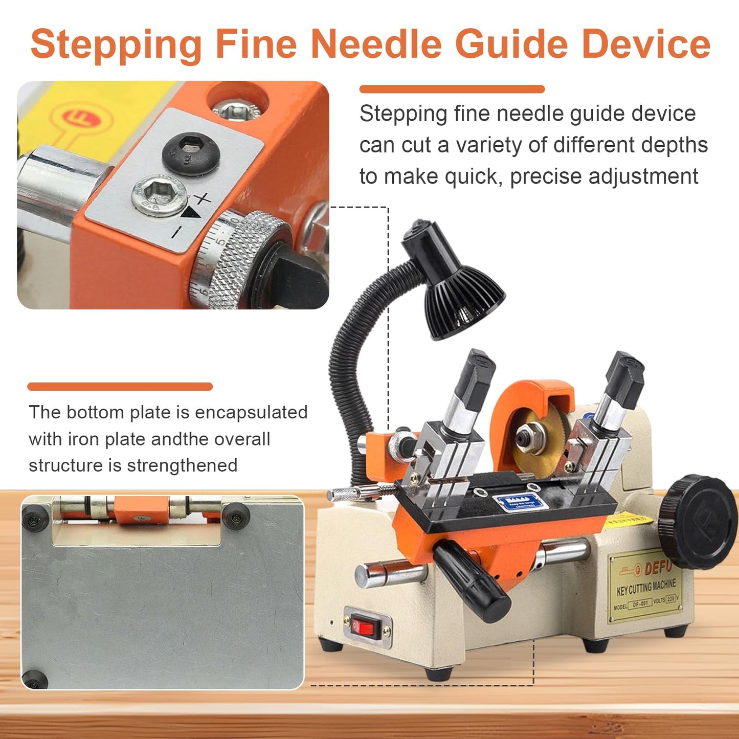 PakaLife Key Cutting Machine,Automatic Maker,Cutter Machines with Led Display,High Precision Keys Copy Machines,Professional Commercial Key Duplicator,Portable Making Machine for Locksmith