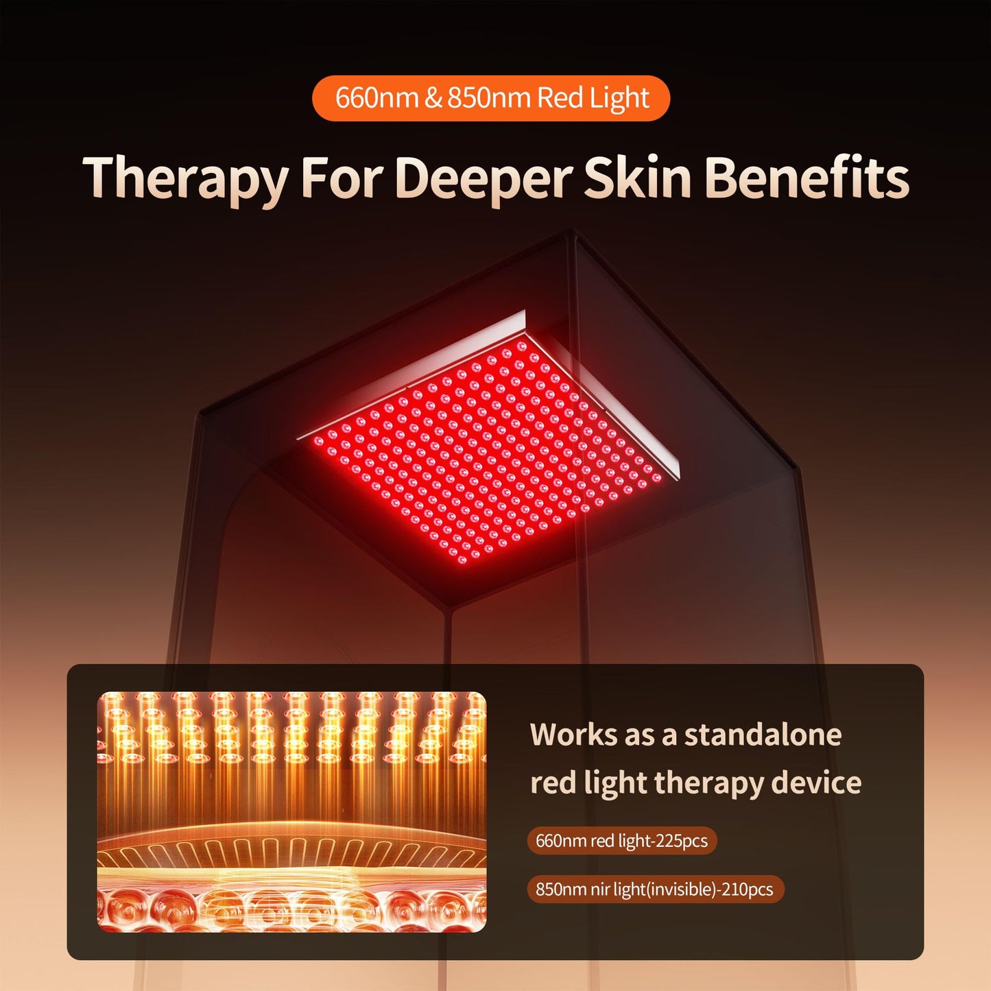 Viconor Infrared Sauna Box, Portable Steam Infrared Sauna Tent with Red Light Therapy for Home, Full Body Steam Indoor Sauna Box for Relaxation, 3L/1200W Steamer, 9 Levels Heat, Timer, Folding Chair