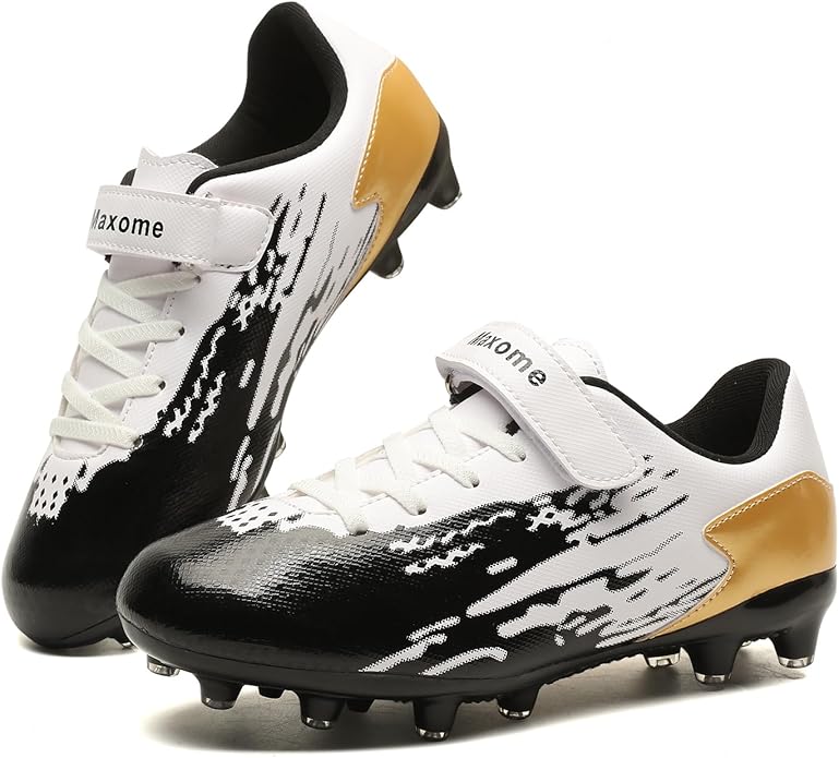 Kids Soccer Cleats Boys Girls Athletic Outdoor Youth Football Shoes Running & Training Lightweight Baseball Shoes(Little Kid/Big Kid)