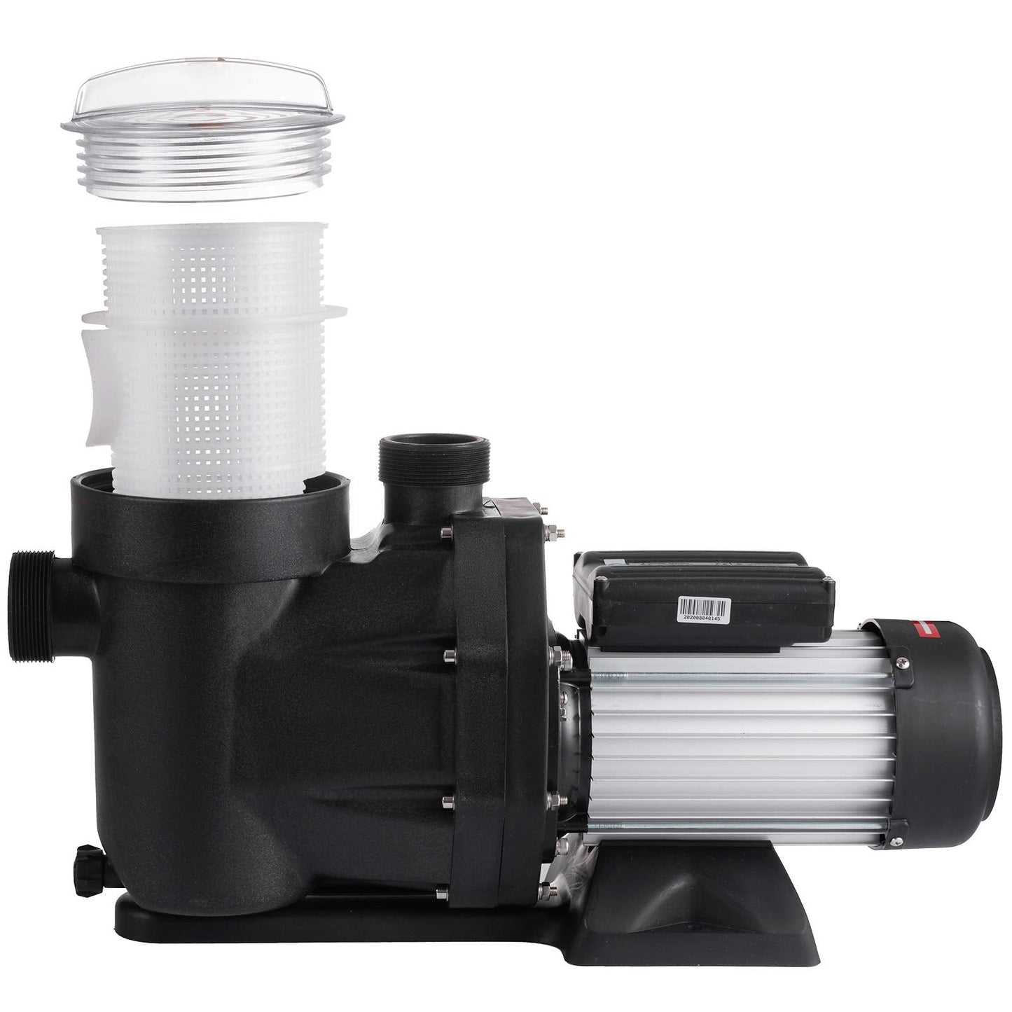 SHZOND 2.5HP Pool Pump Powerful 8880 GPH, Self Priming 110V Swimming Pool Pump, 1850W Single Speed In/Above Ground Pool Pumps for Pools, Spas, Hot Tubs, Fountains, and Water Circulation Systems