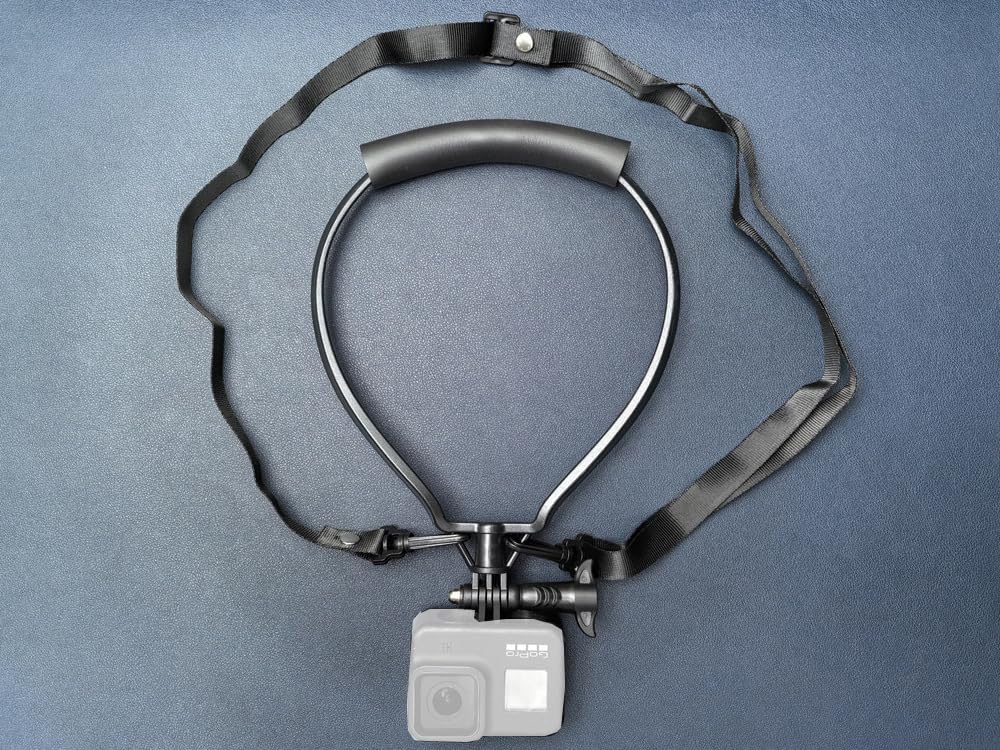 ThtRht Insta360 Action Camera Neck Mount Holder with Chest Straps Hands-Free Chest Recording Stand for Gopro Hero DJI