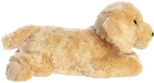 Aurora® Adorable Flopsie™ Goldie™ Stuffed Animal - Used to Create Imaginative Play Adventures - Perfect for Birthdays, Kids and Adults, All Ages - Brown 12 Inches