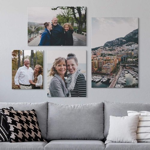 Canvas On Demand Custom Canvas Prints - Personalized Photo Wall Art for Family, Weddings & Pets | 10x8 Inch