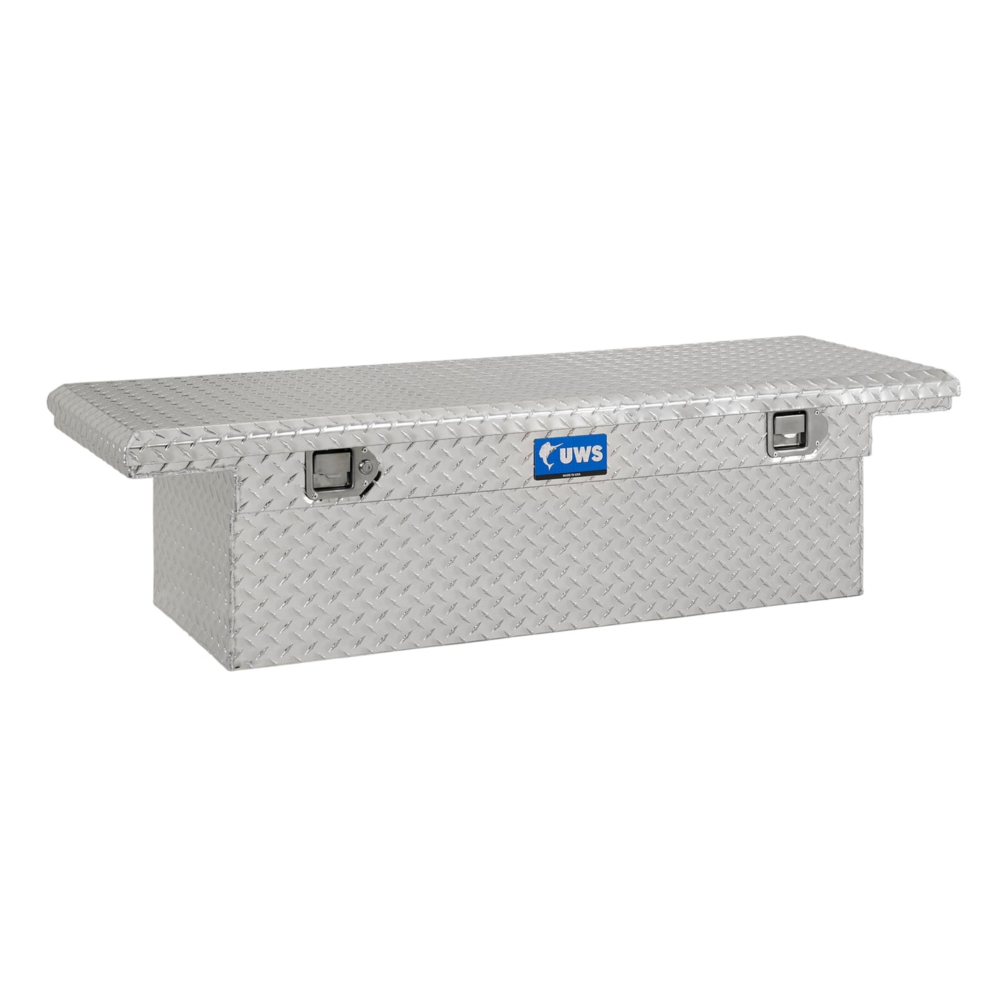 UWS EC10141 58-Inch Heavy-Wall Aluminum Truck Tool Box with Low Profile, RigidCore Lid