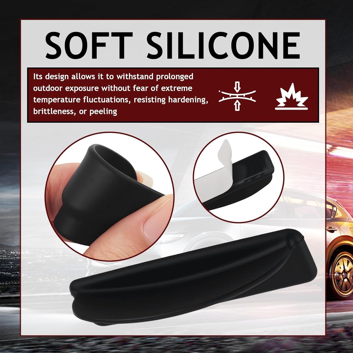 KIFIDAN 2026 New Backup Camera Rain Shield,Silicone Reverse Camera for Car Rain Guard with Extended Design,Waterproof